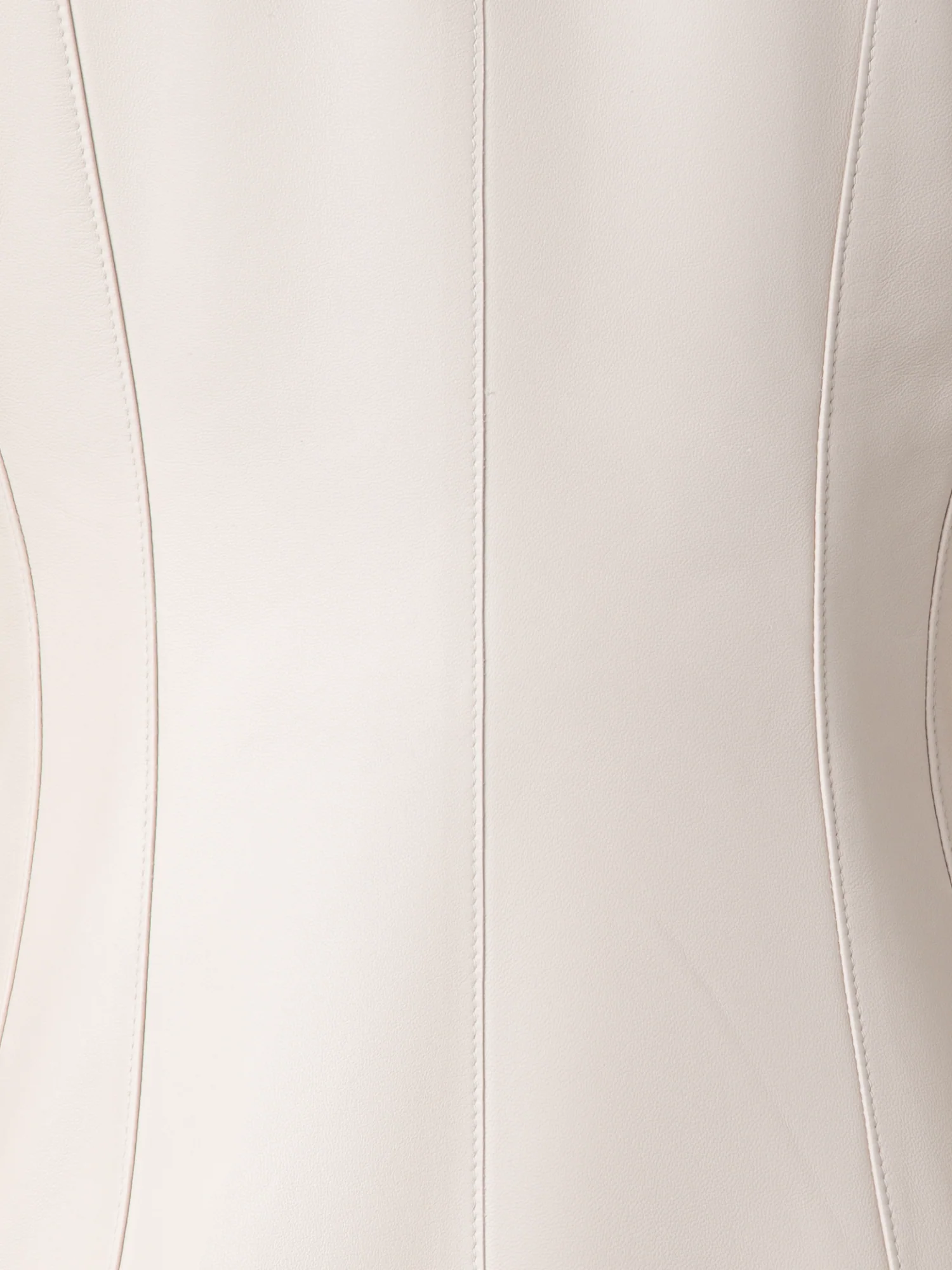 Fitted Leather Blouse - Image 6