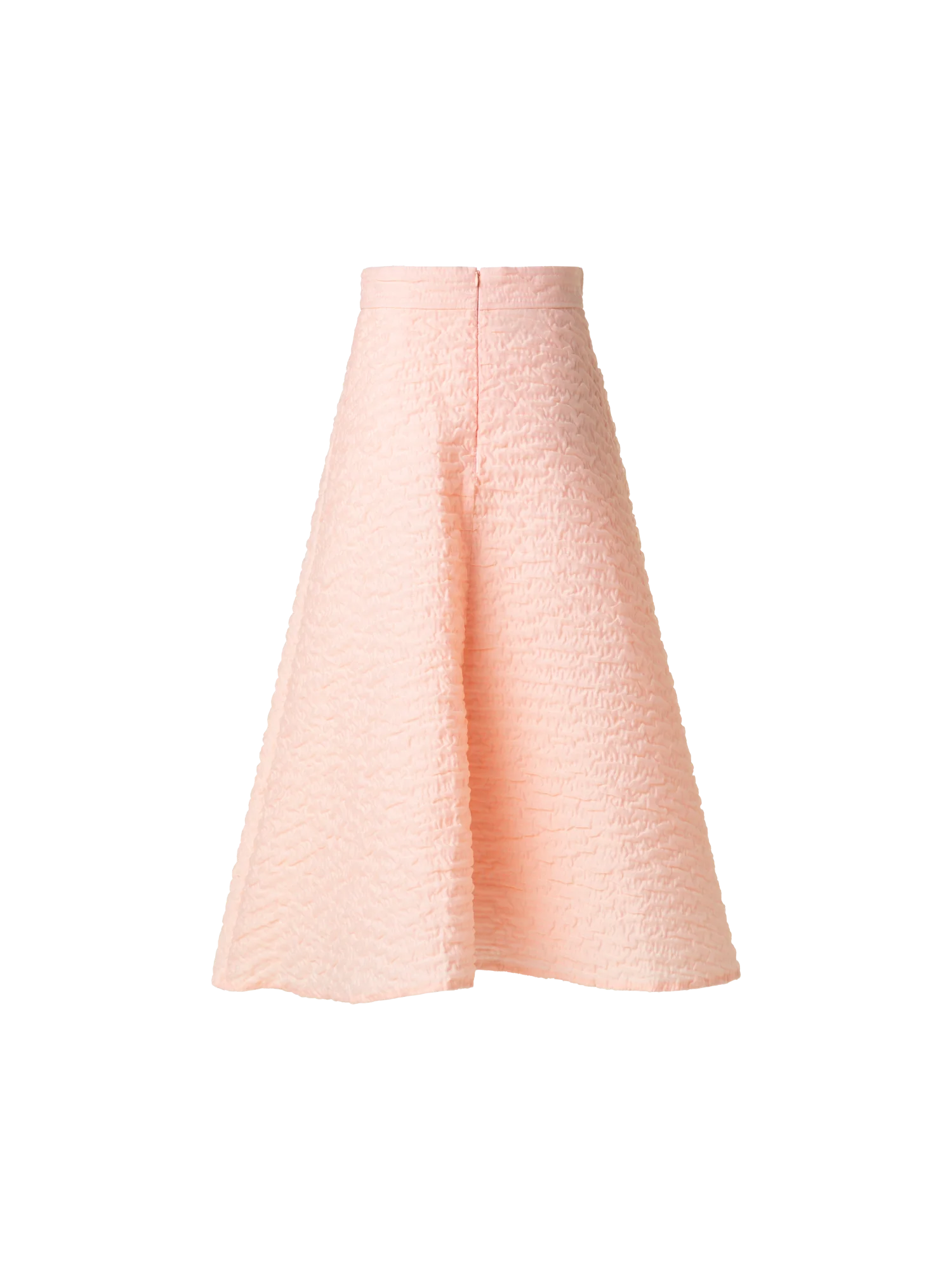 Flared Midi Skirt in 3D Bubble Organza - Image 4