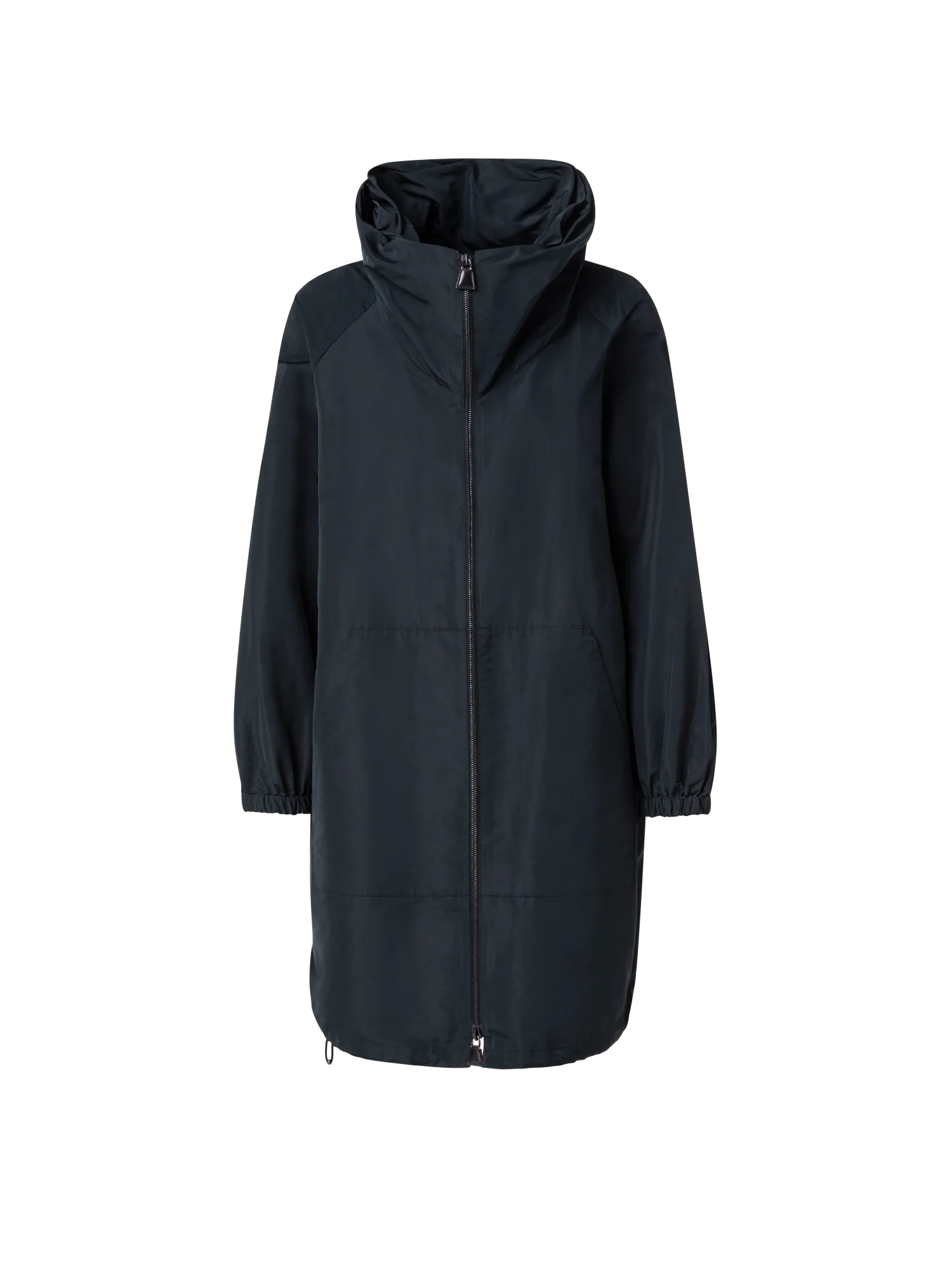 Water-Repellent Silk Taffeta Parka