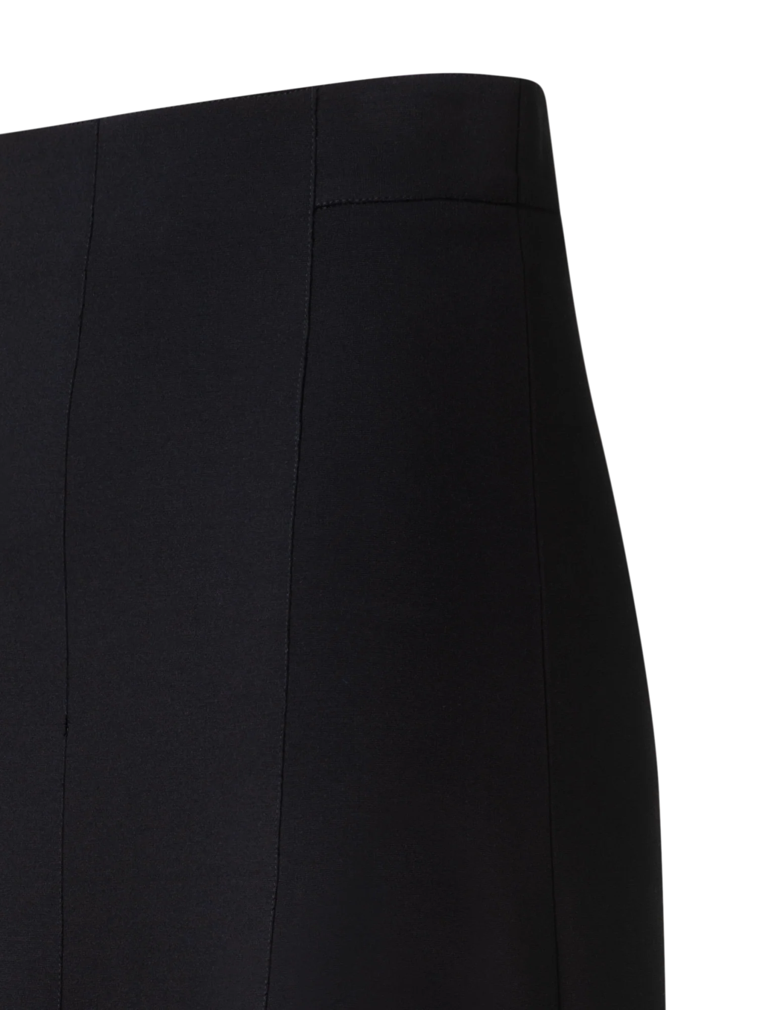 Jersey Midi Skirt with Wave Lace - Image 3