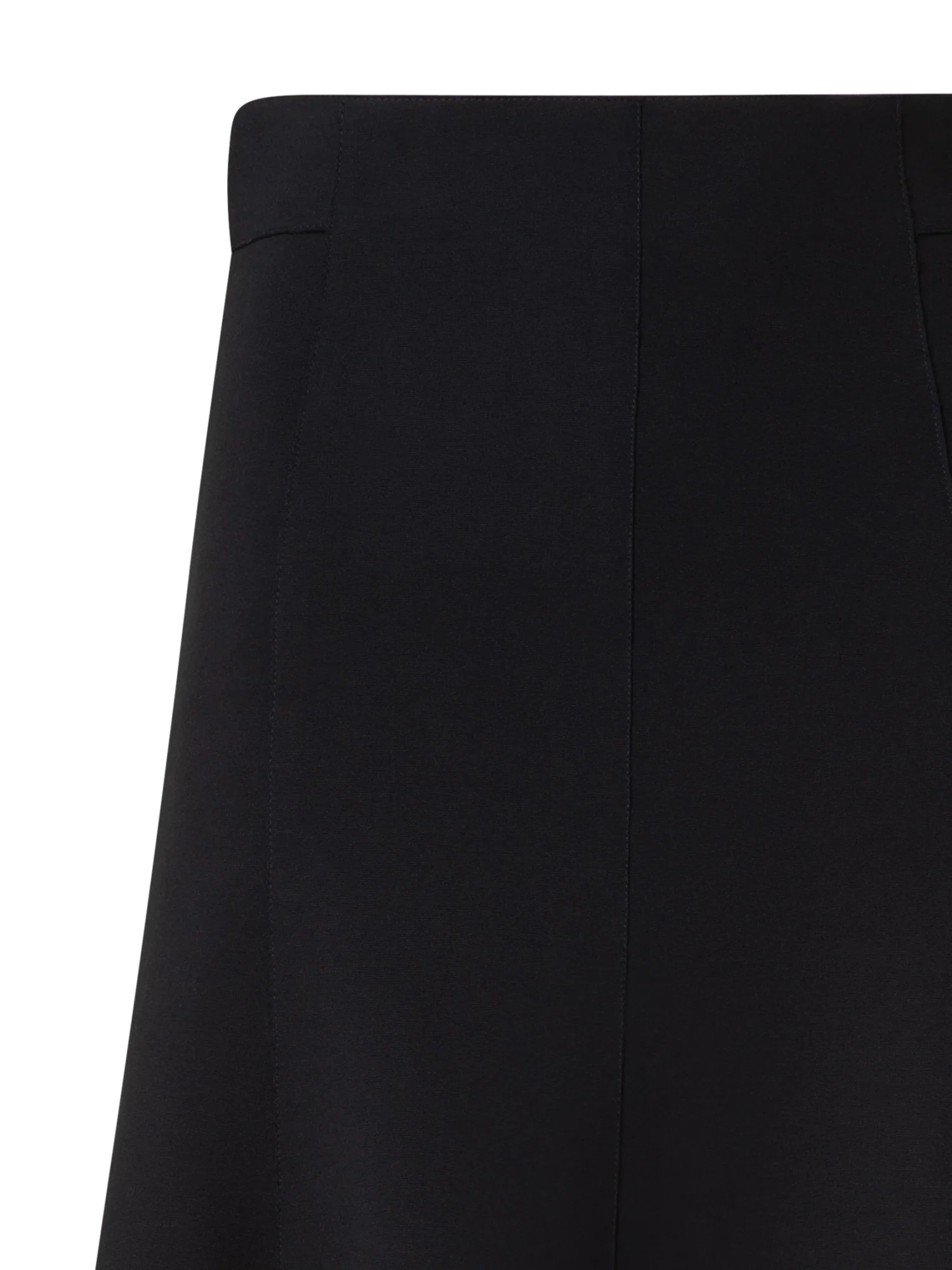 Jersey Midi Skirt with Wave Lace - Image 5
