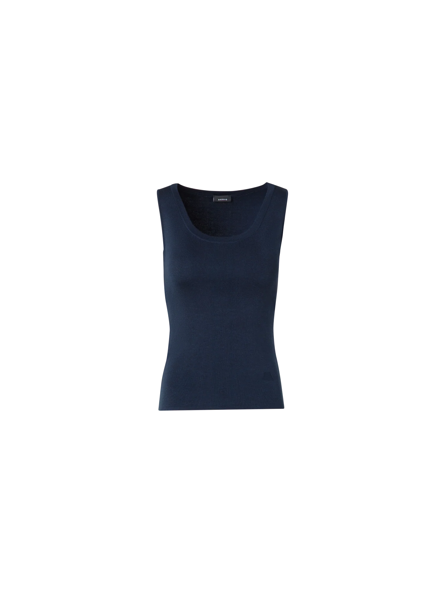 Knit Tank Top in Silk Stretch