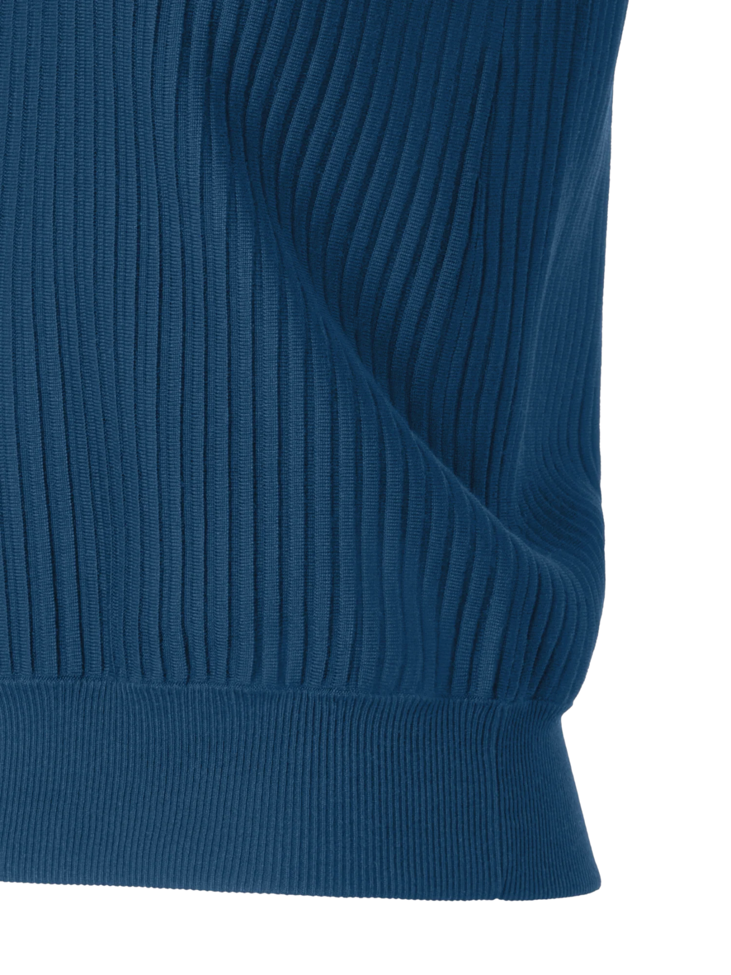 Knit Top in Silk Blend Structured Lines - Image 3