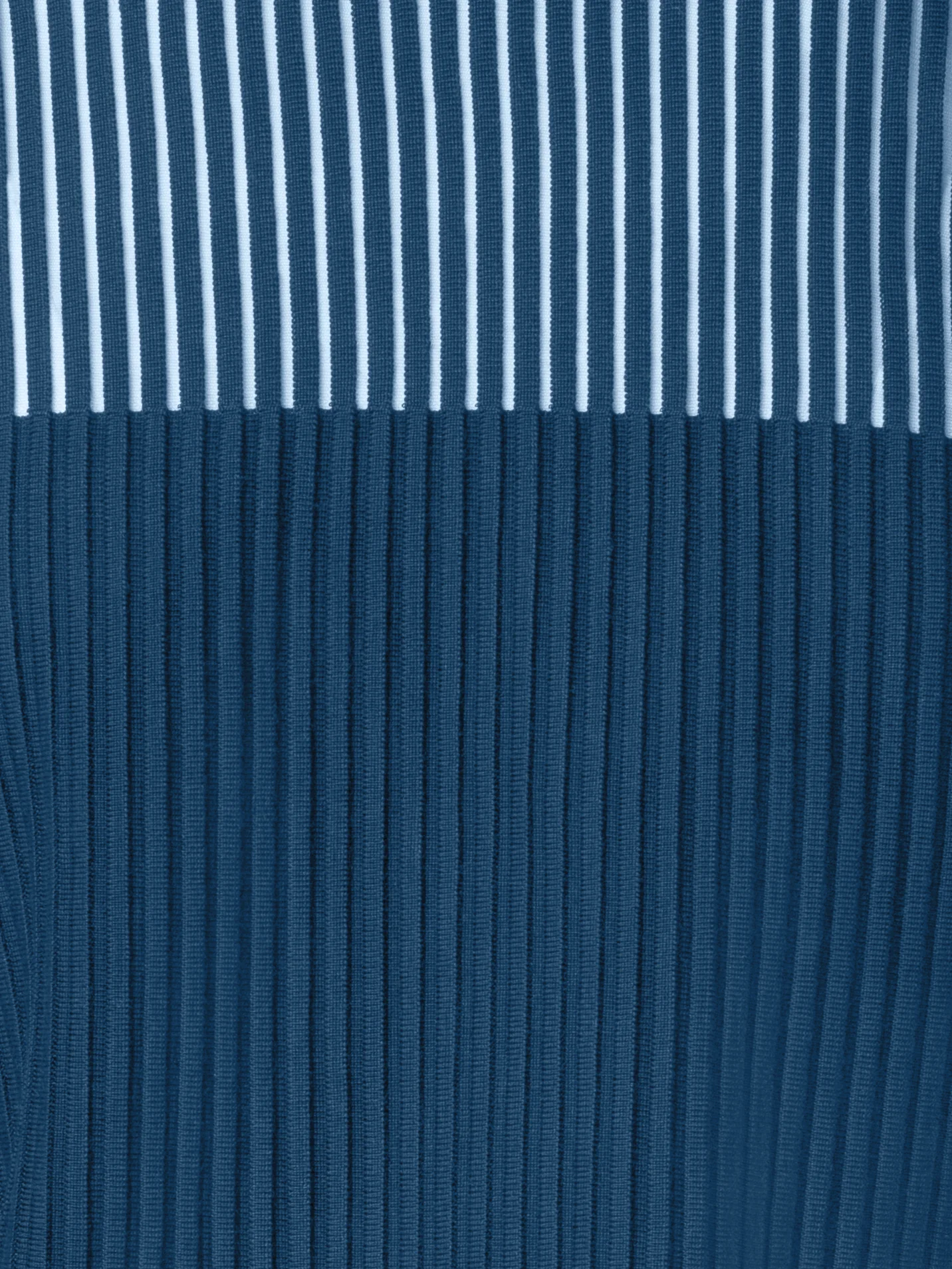 Knit Top in Silk Blend Structured Lines - Image 6