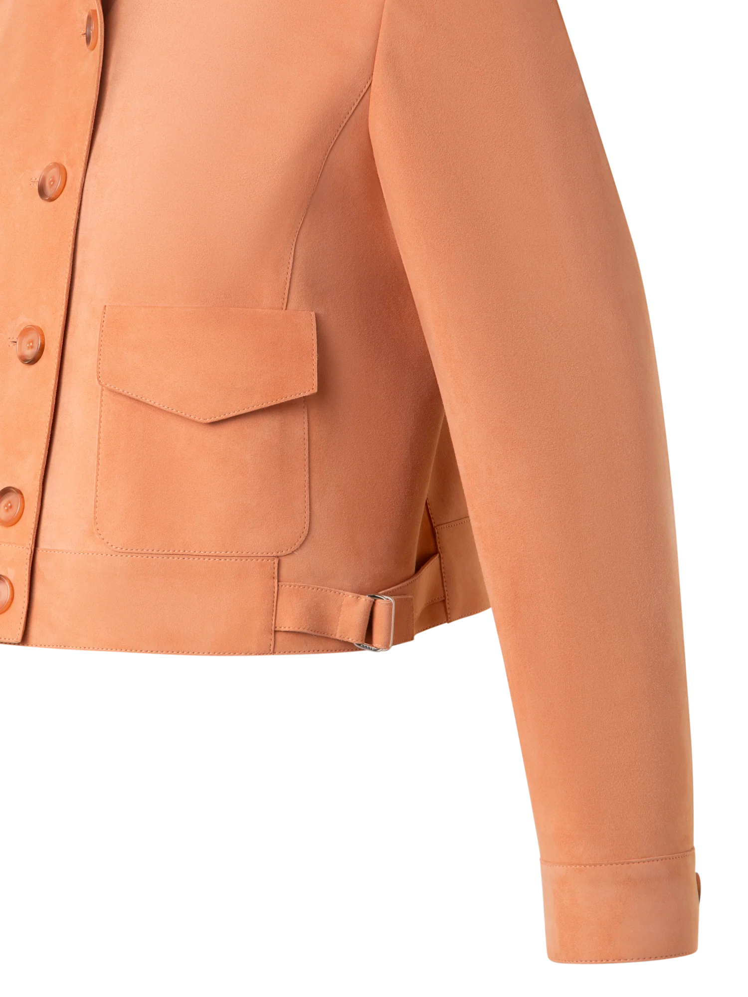Leather Bomber Jacket - Image 3