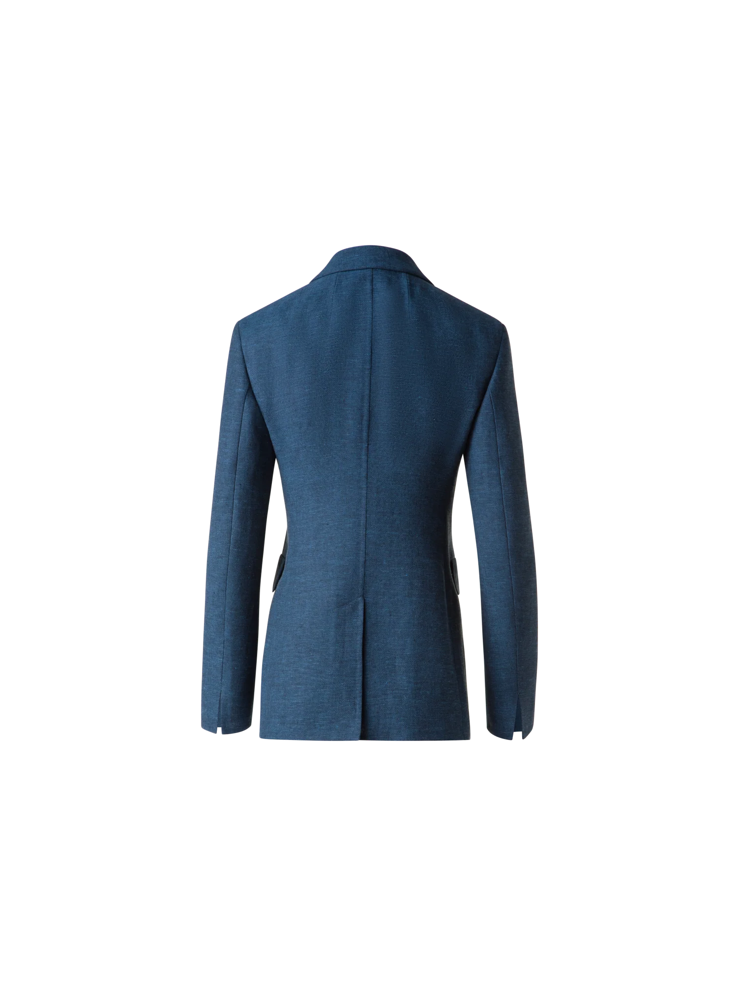 Long Blazer in Linen Double-Face - Image 4