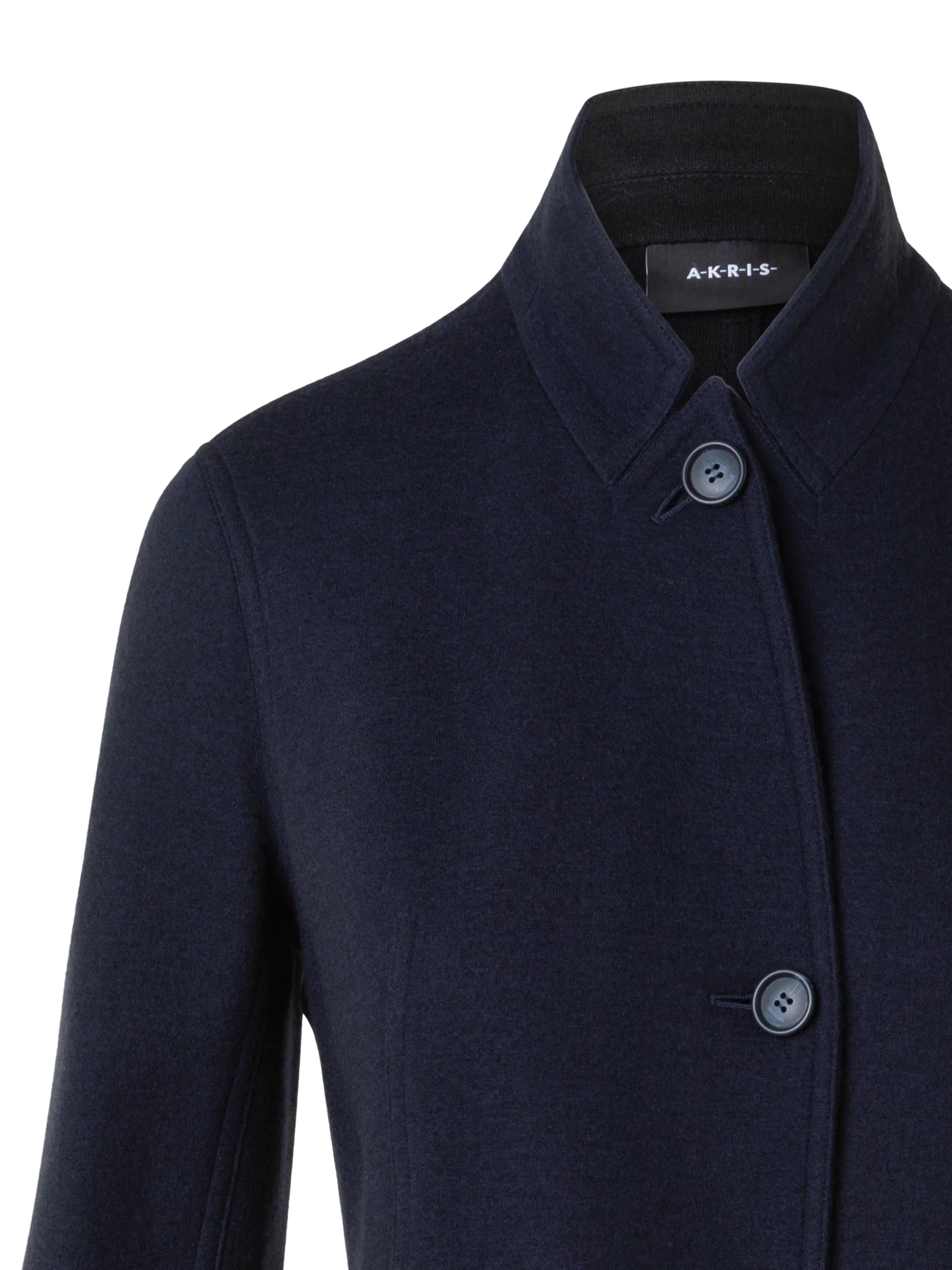Long Cashmere Jersey Jacket - Image 3
