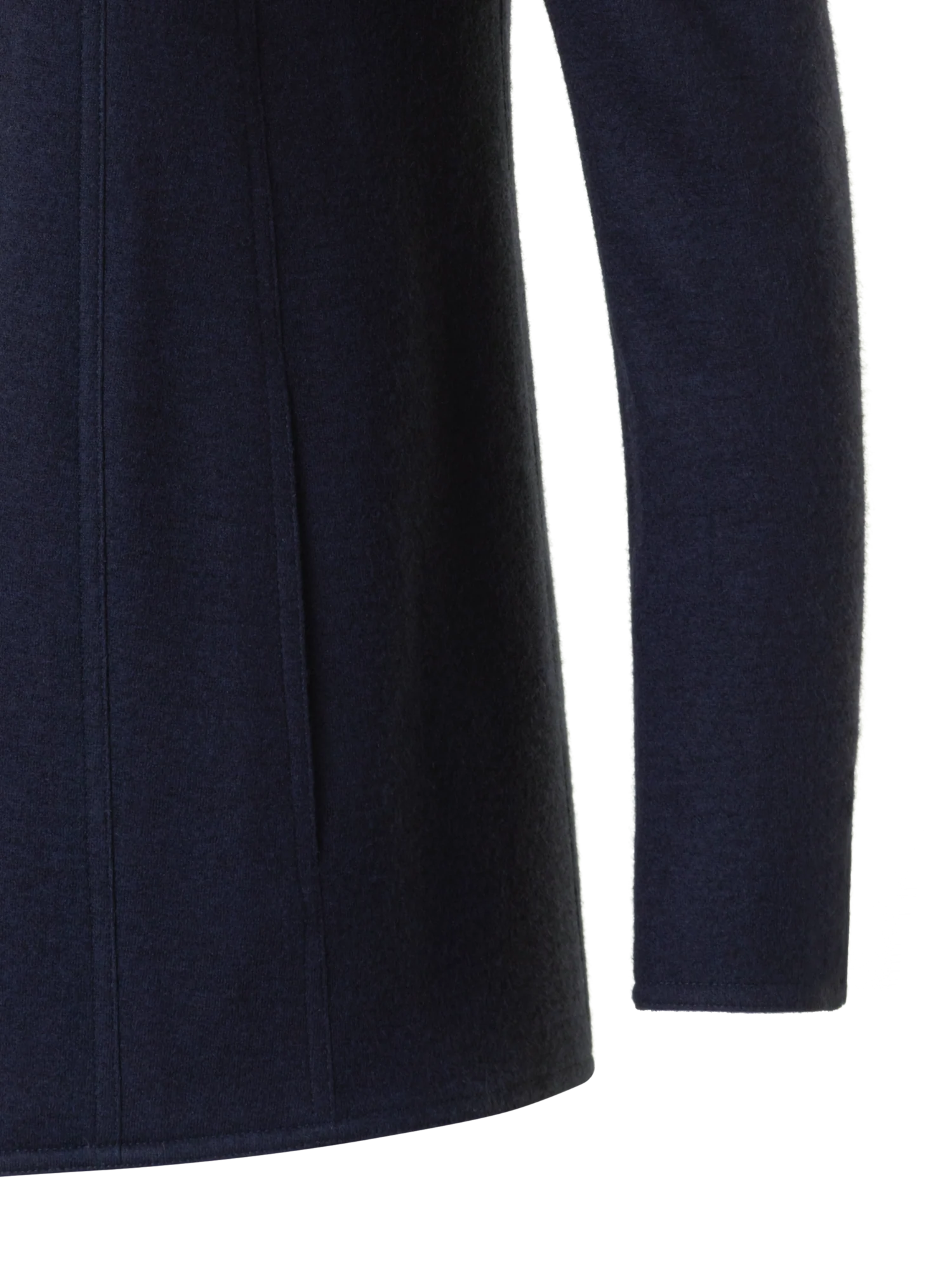 Long Cashmere Jersey Jacket - Image 4