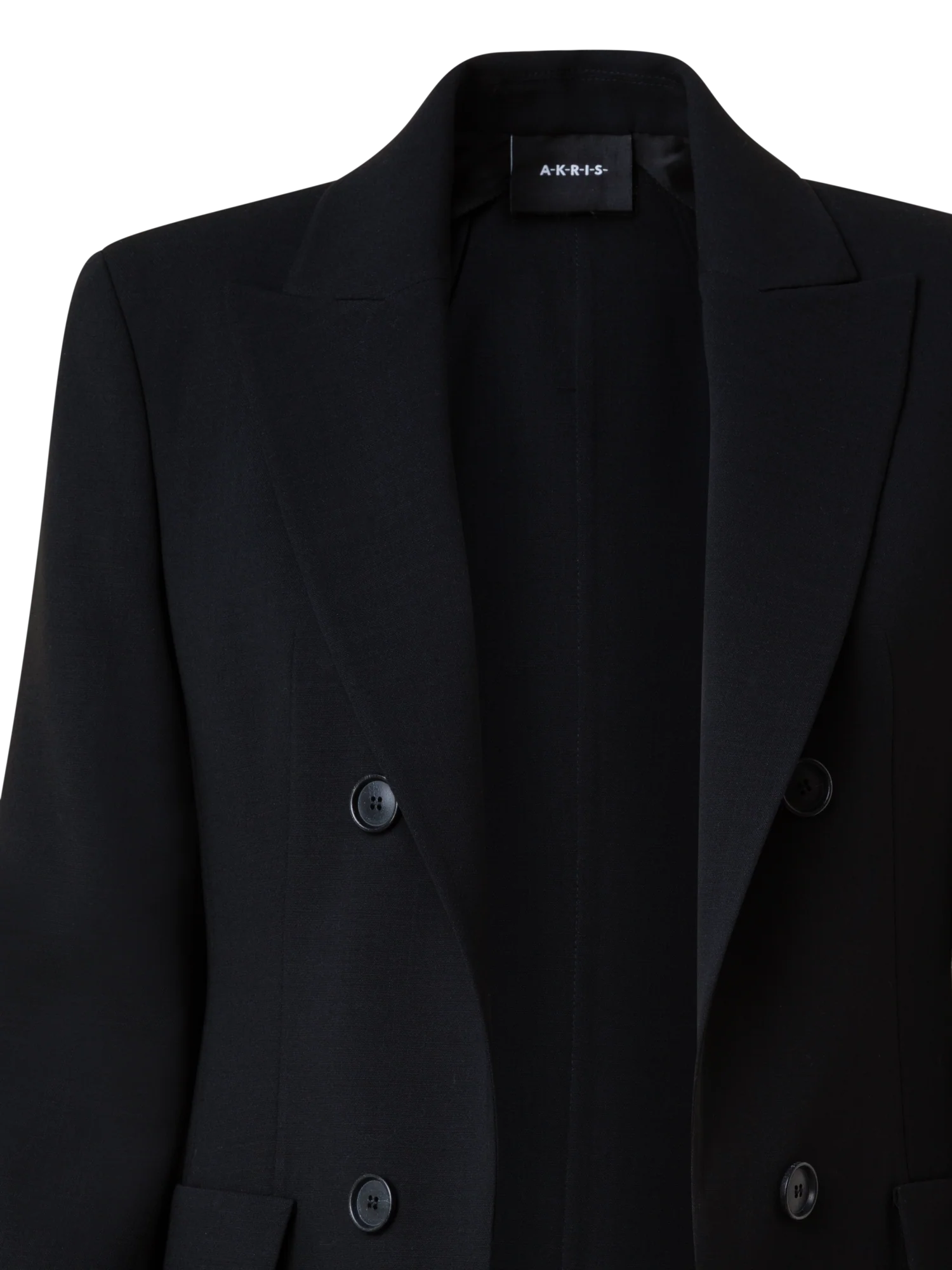 Long Jacket in Wool Double-Face - Image 5