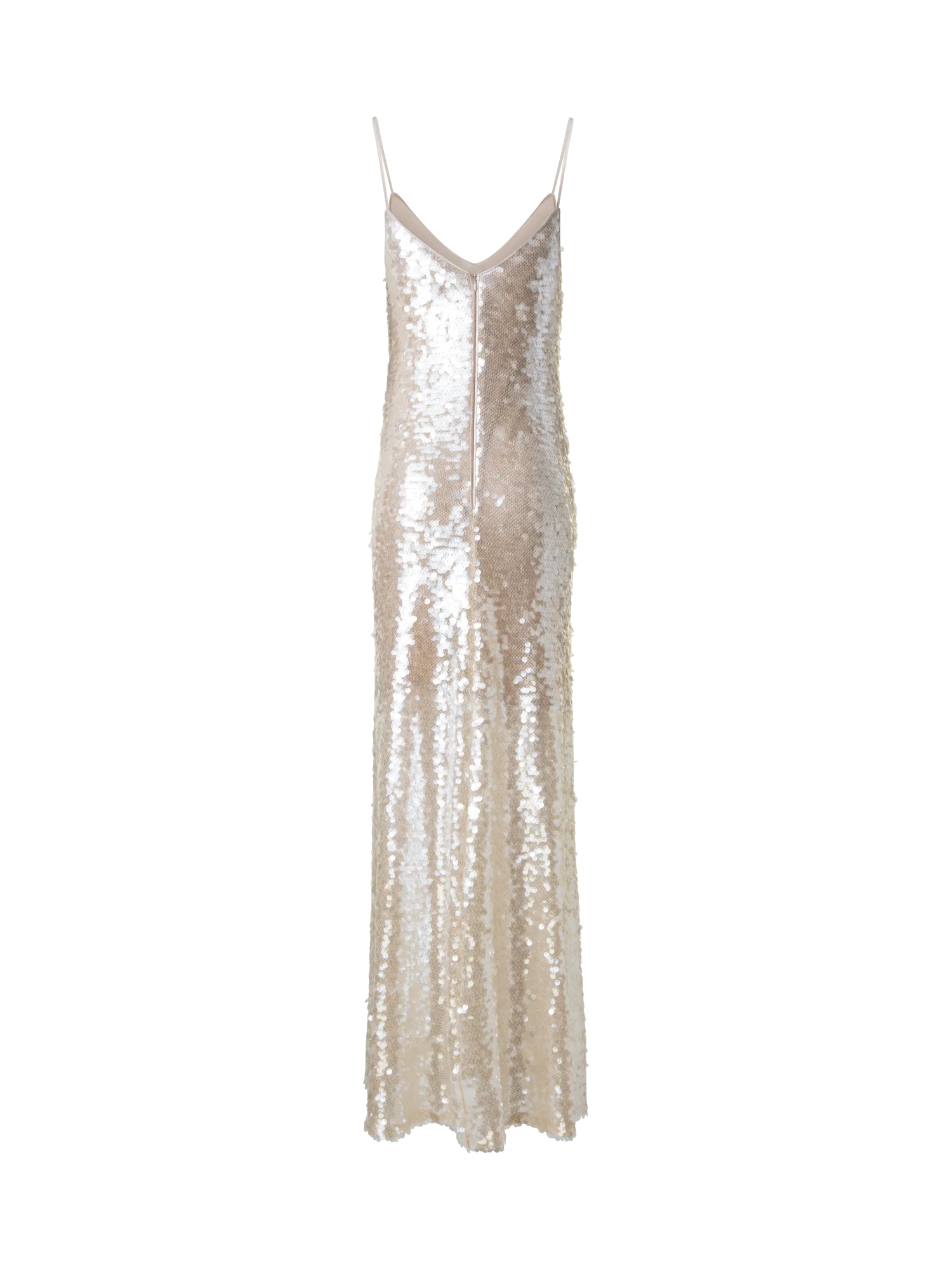 Long Sequined Evening Gown - Image 4
