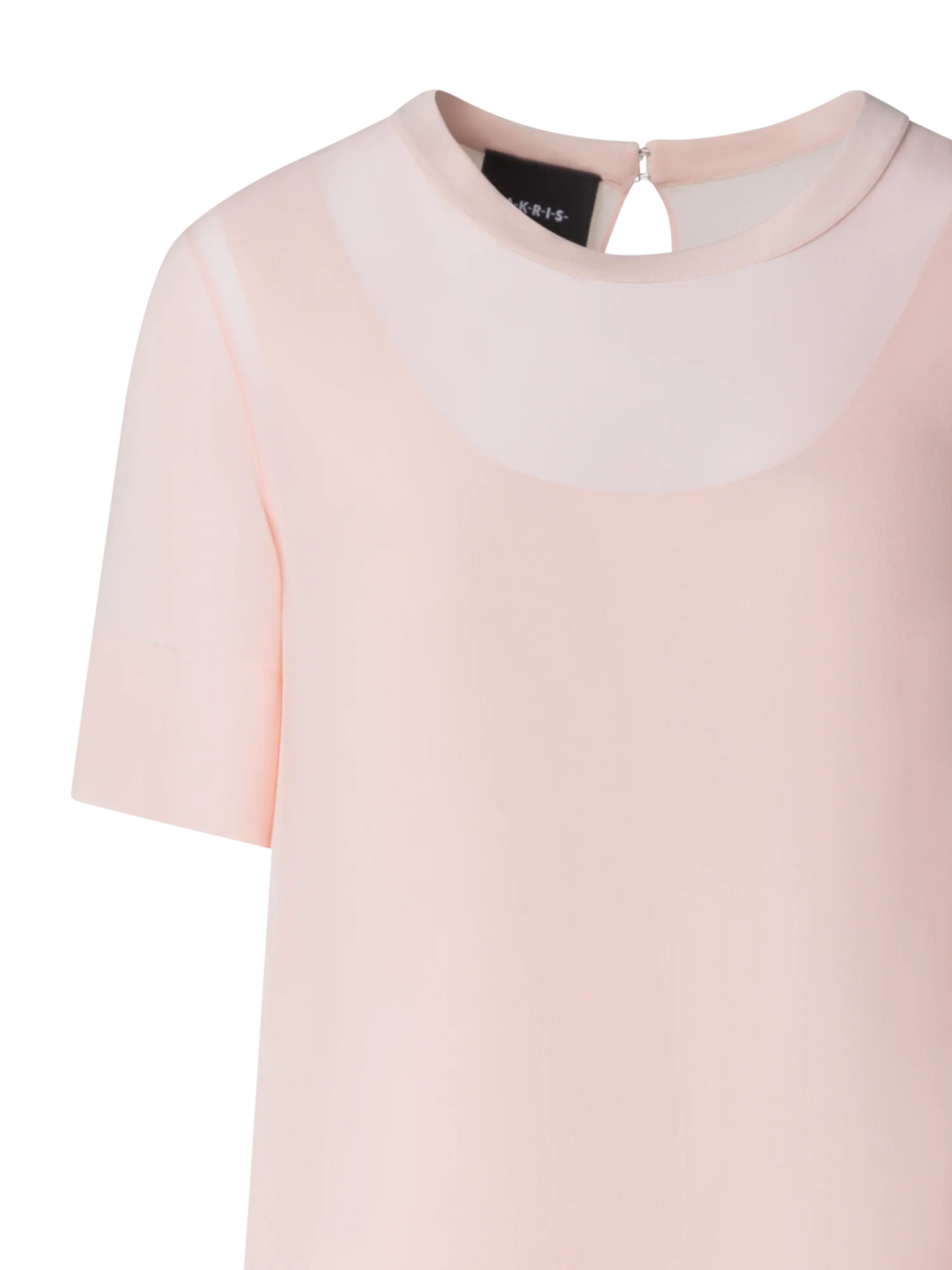 Long Silk T-Shirt Dress - Image 5