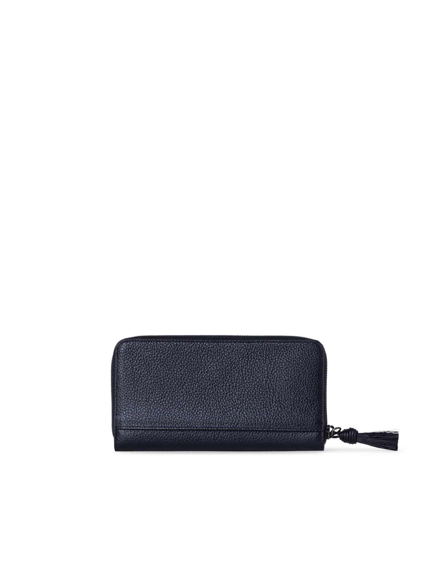 Long Zip Around Wallet in Leather - Image 2