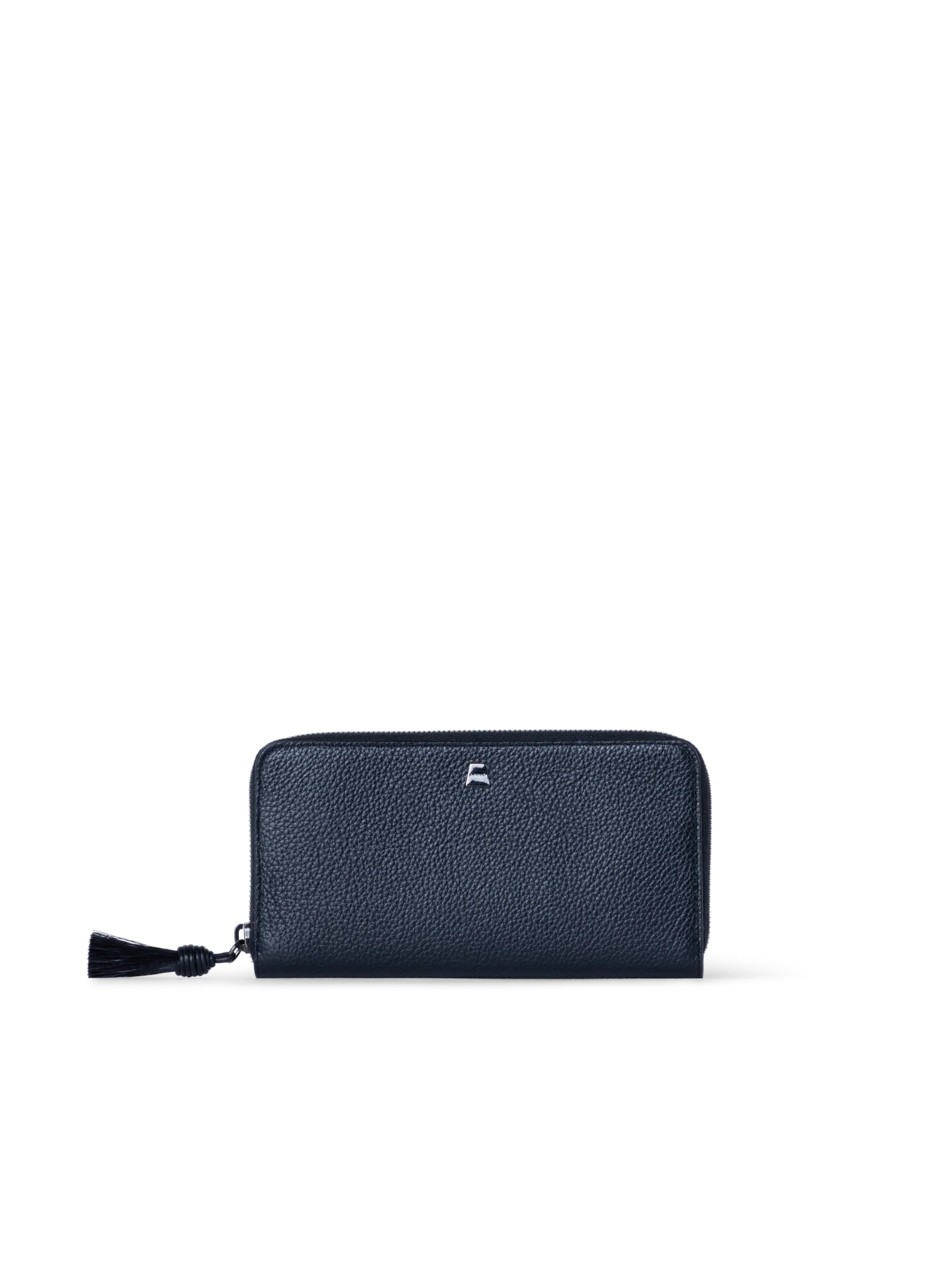 Long Zip Around Wallet in Leather