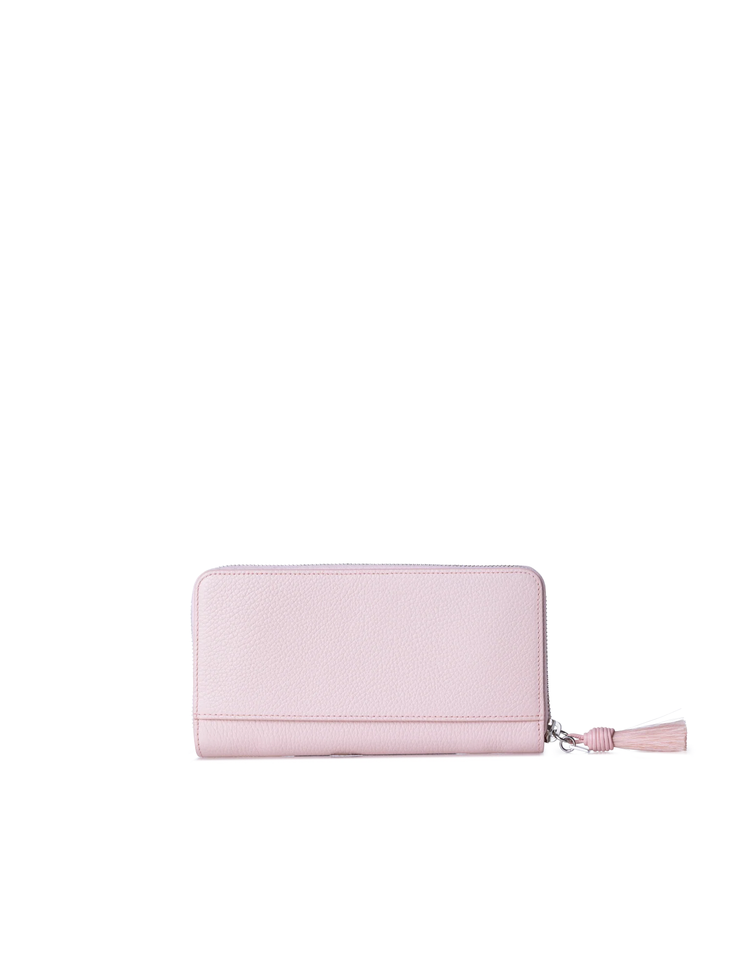 Long Zip Around Wallet in Leather - Image 2