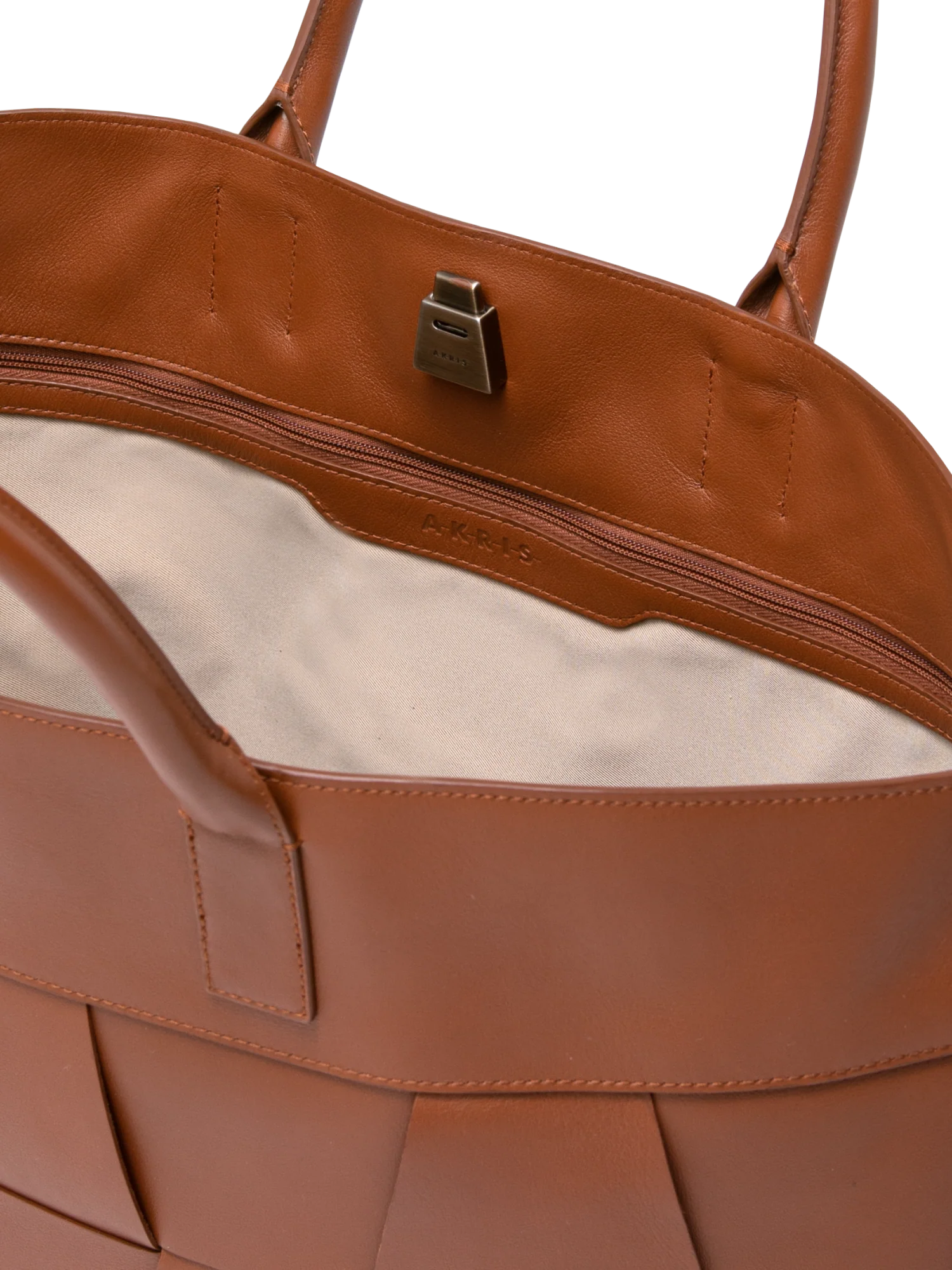 Ai Medium Top Handle Tote - Image 4