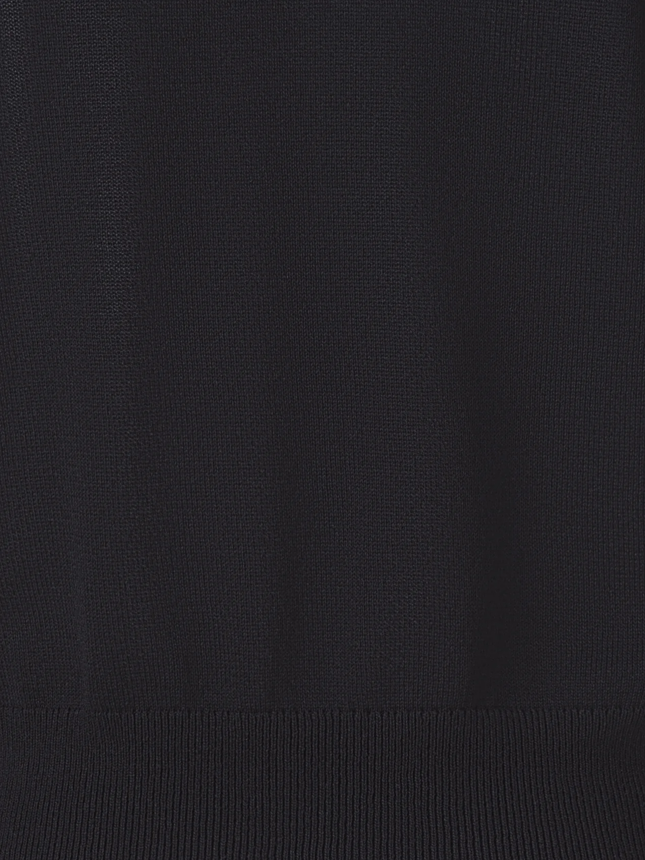 Merino Knit Shirt with 3D Carnation Embroidery - Image 5