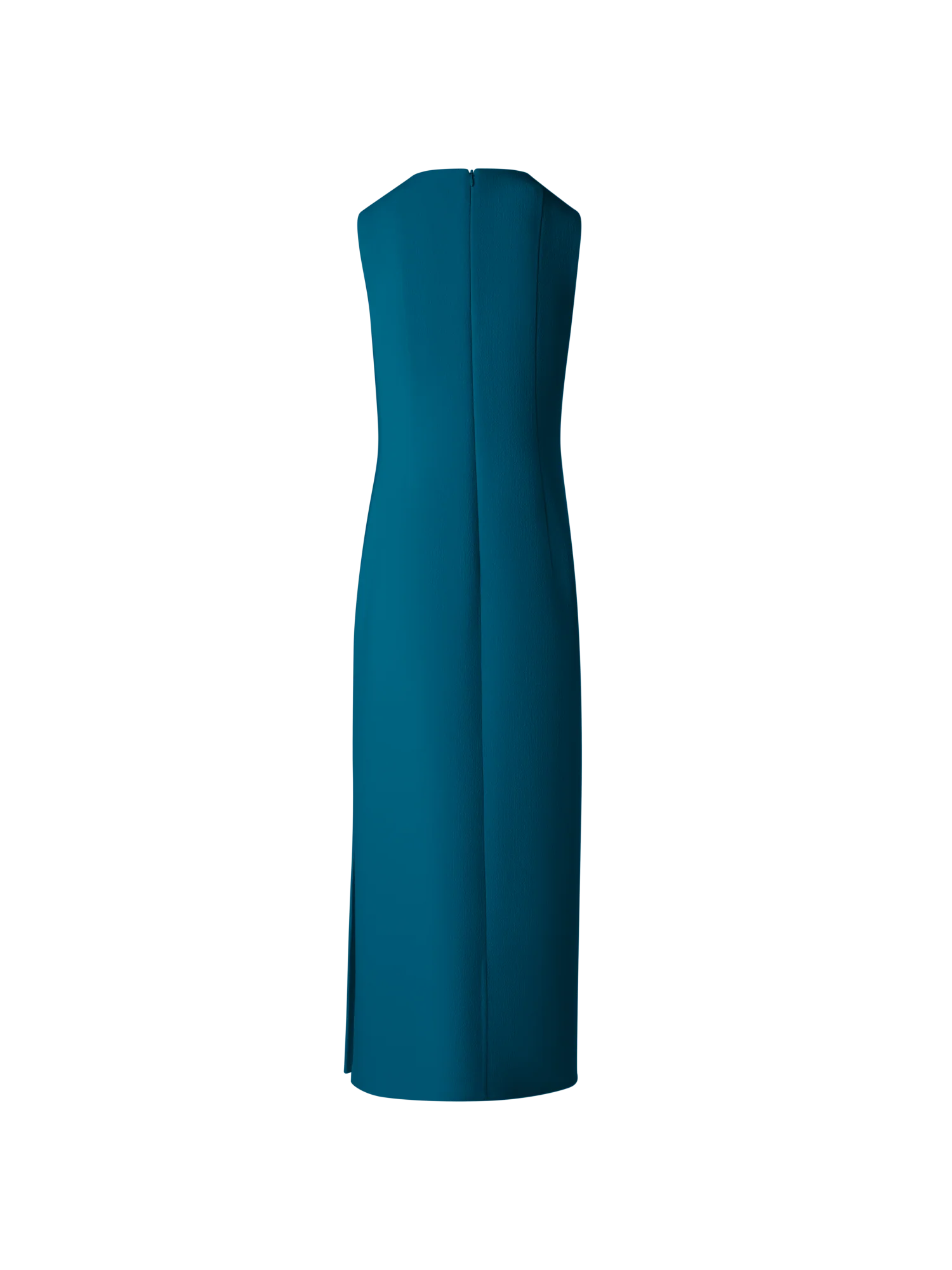 Midi Sheath Dress in Wool Double-Face - Image 3