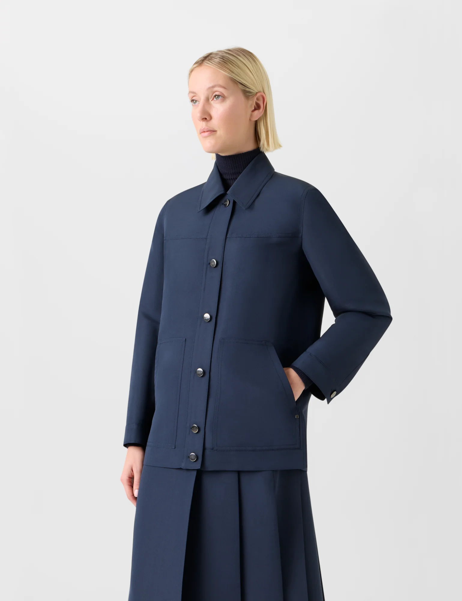Ottoman Silk Shirt Jacket - Image 5