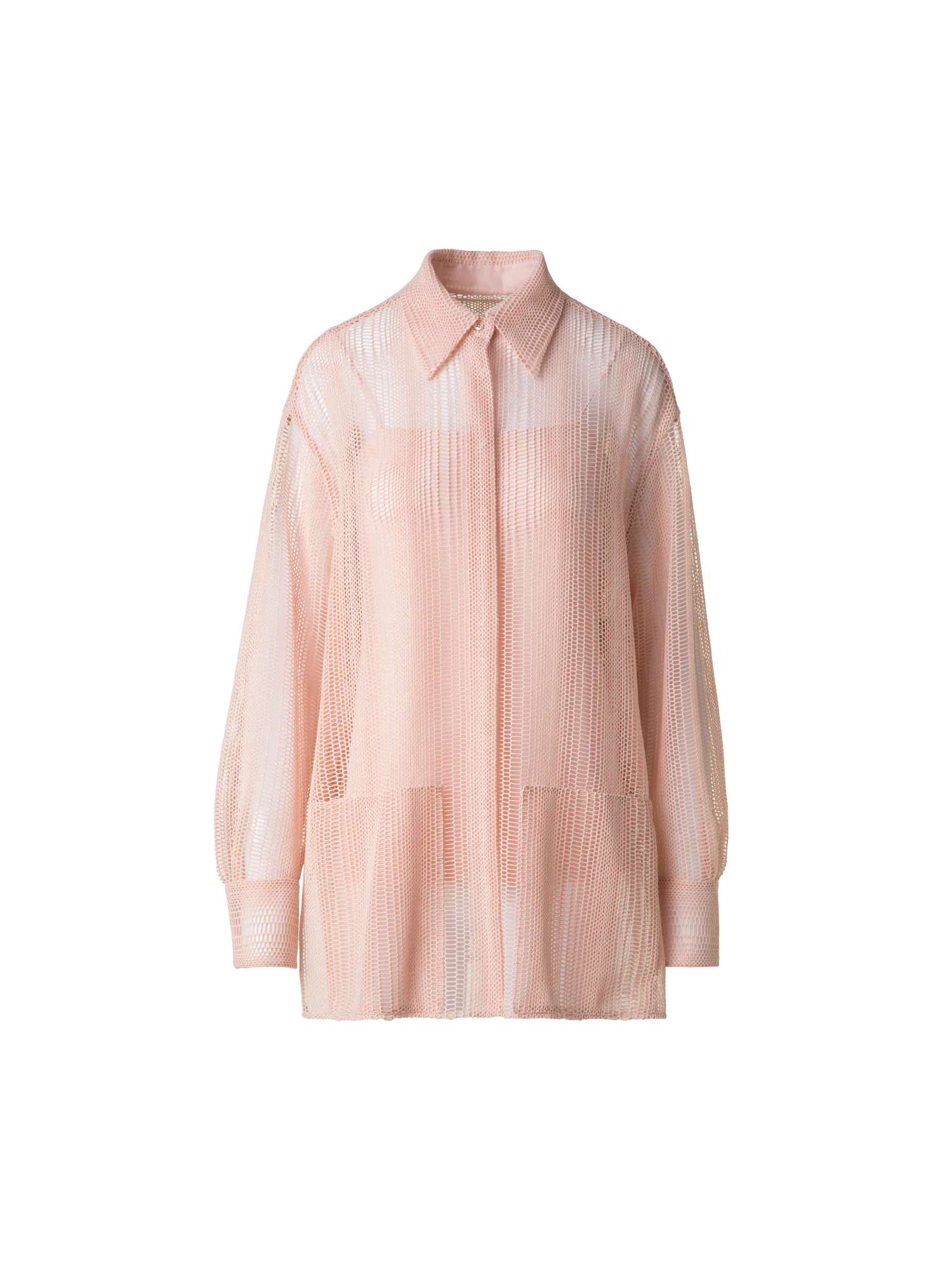 Oversized Embroidered Blouse