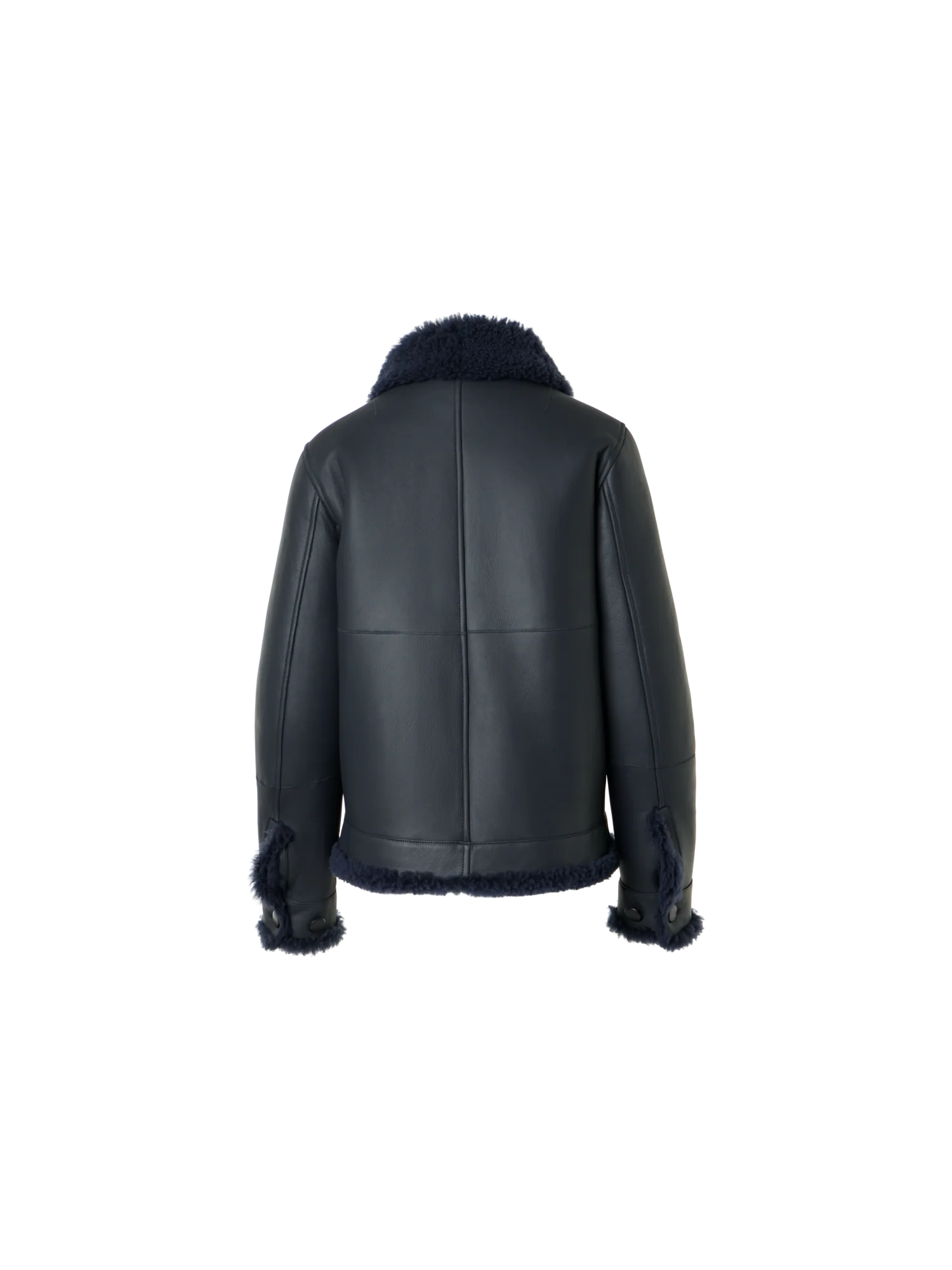 Oversized Shearling Jacket with Curly Merinillo - Image 5