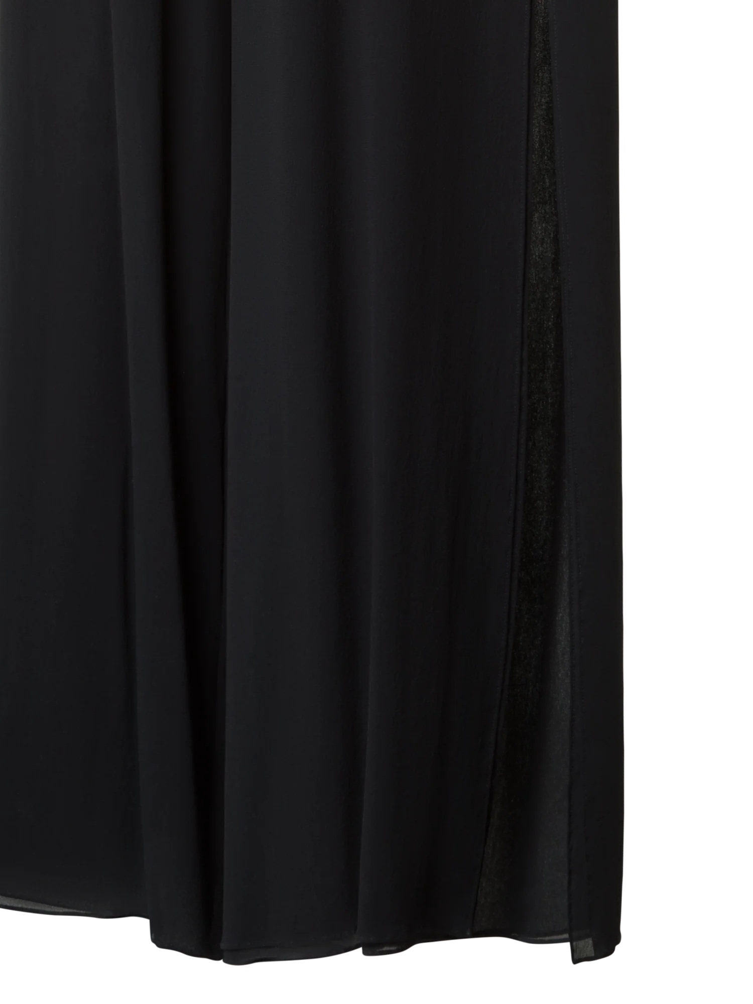 Palazzo Silk Pants with Side Slits - Image 6