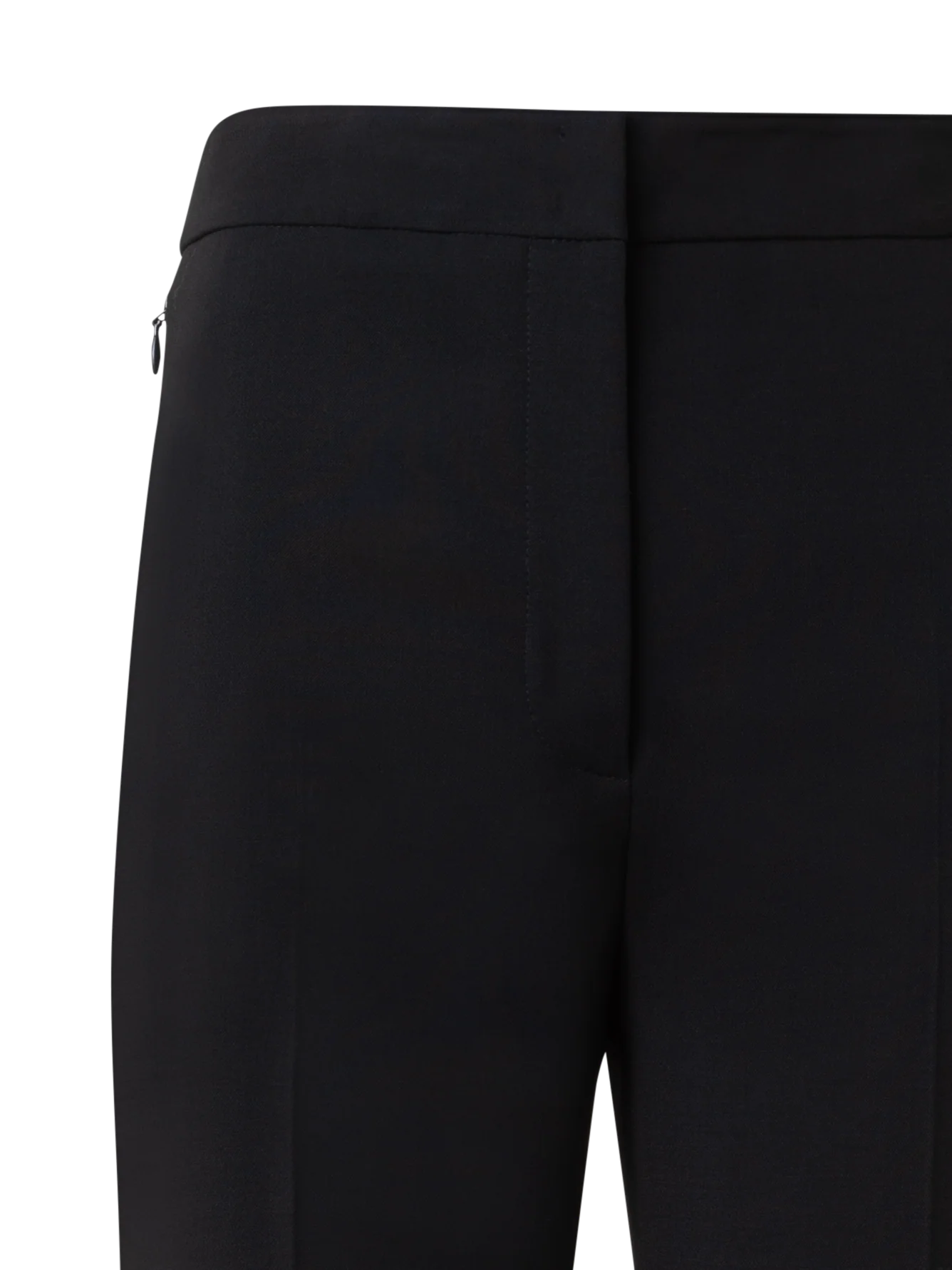 Bootcut Wool Double-Face Pants with Satin Side Trim - Image 5