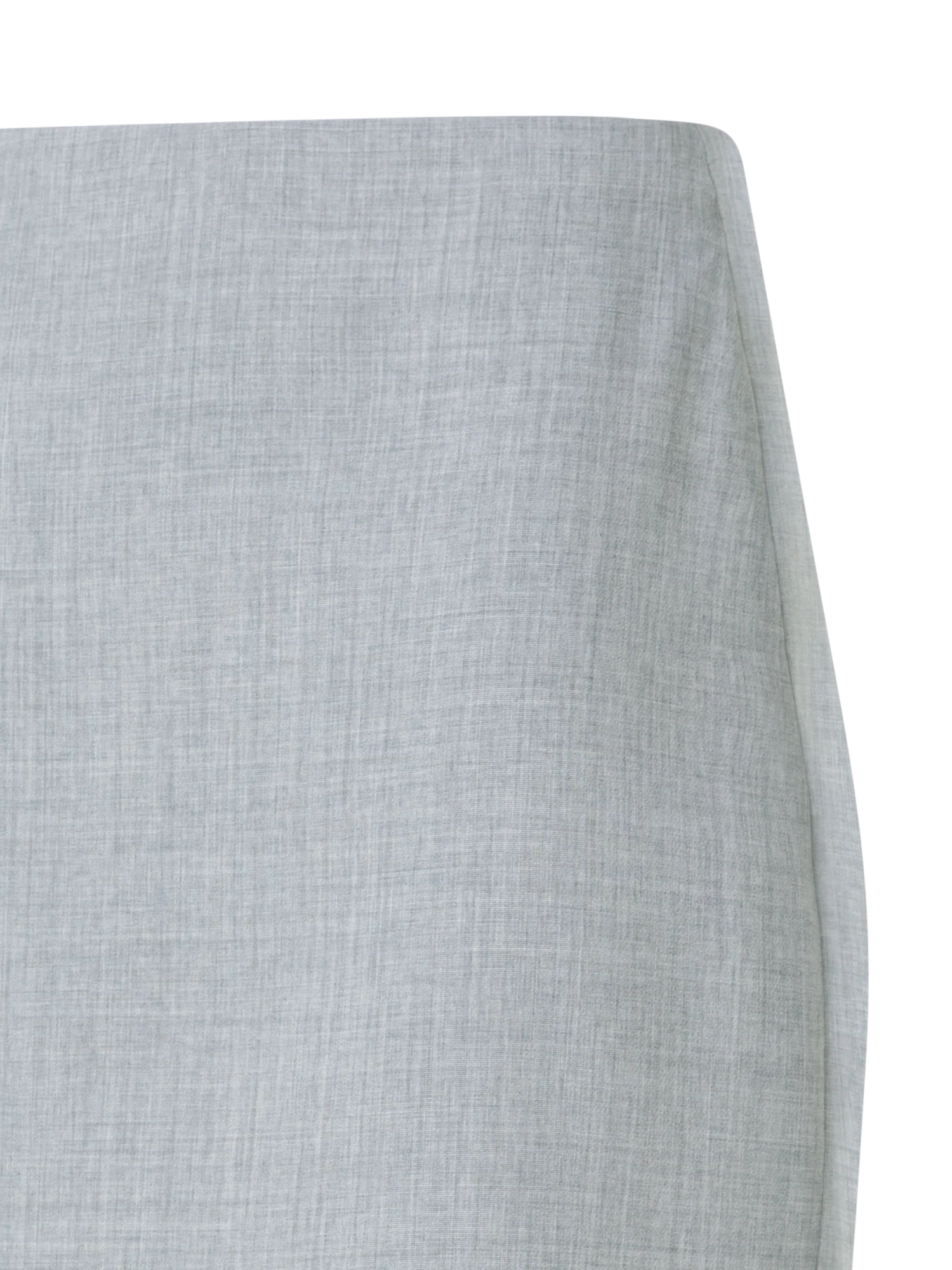 Wool Double-Face Pencil Skirt with Zip Pockets - Image 3