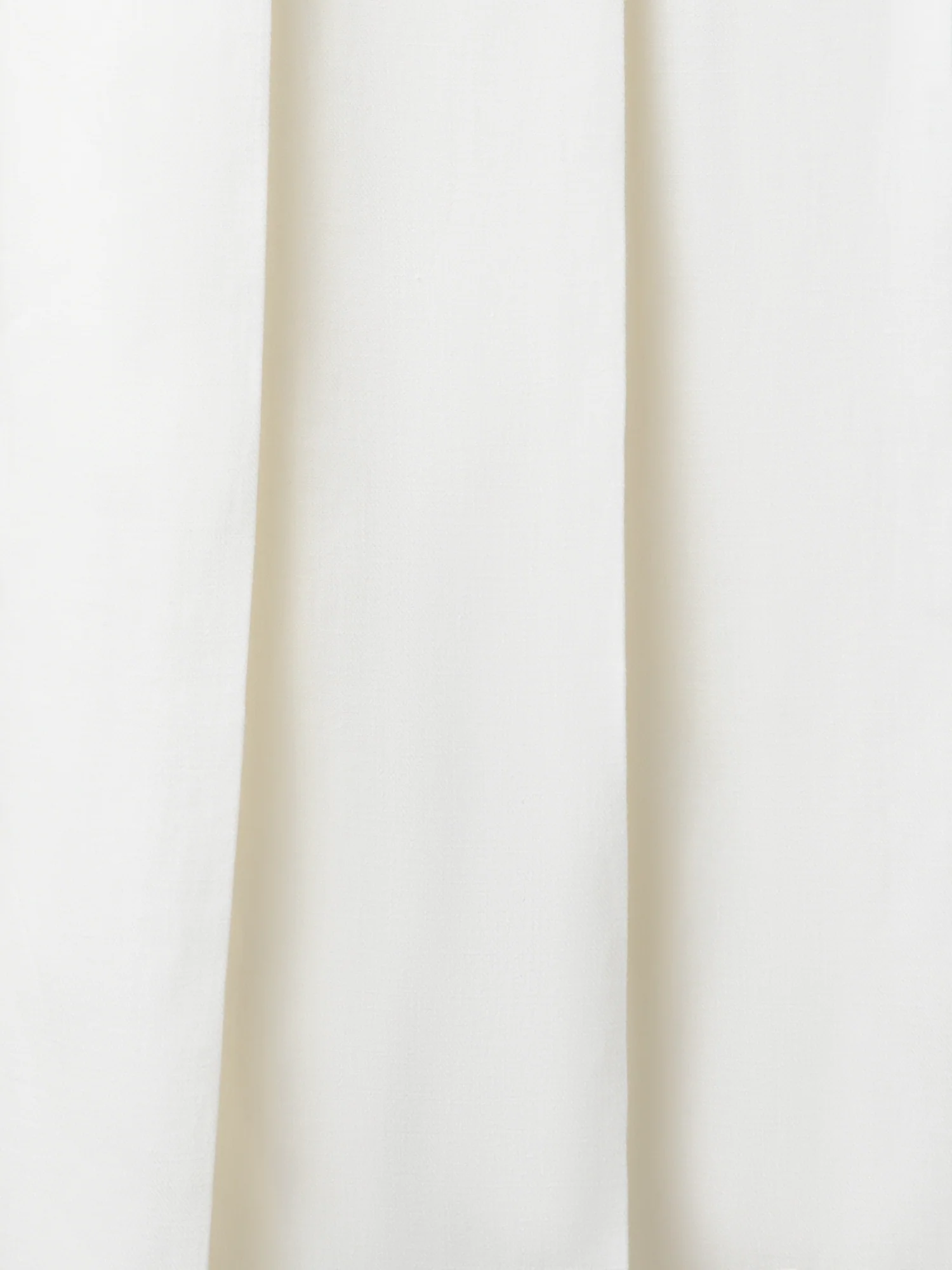 Pleated Midi Skirt in Linen Wool Blend - Image 6