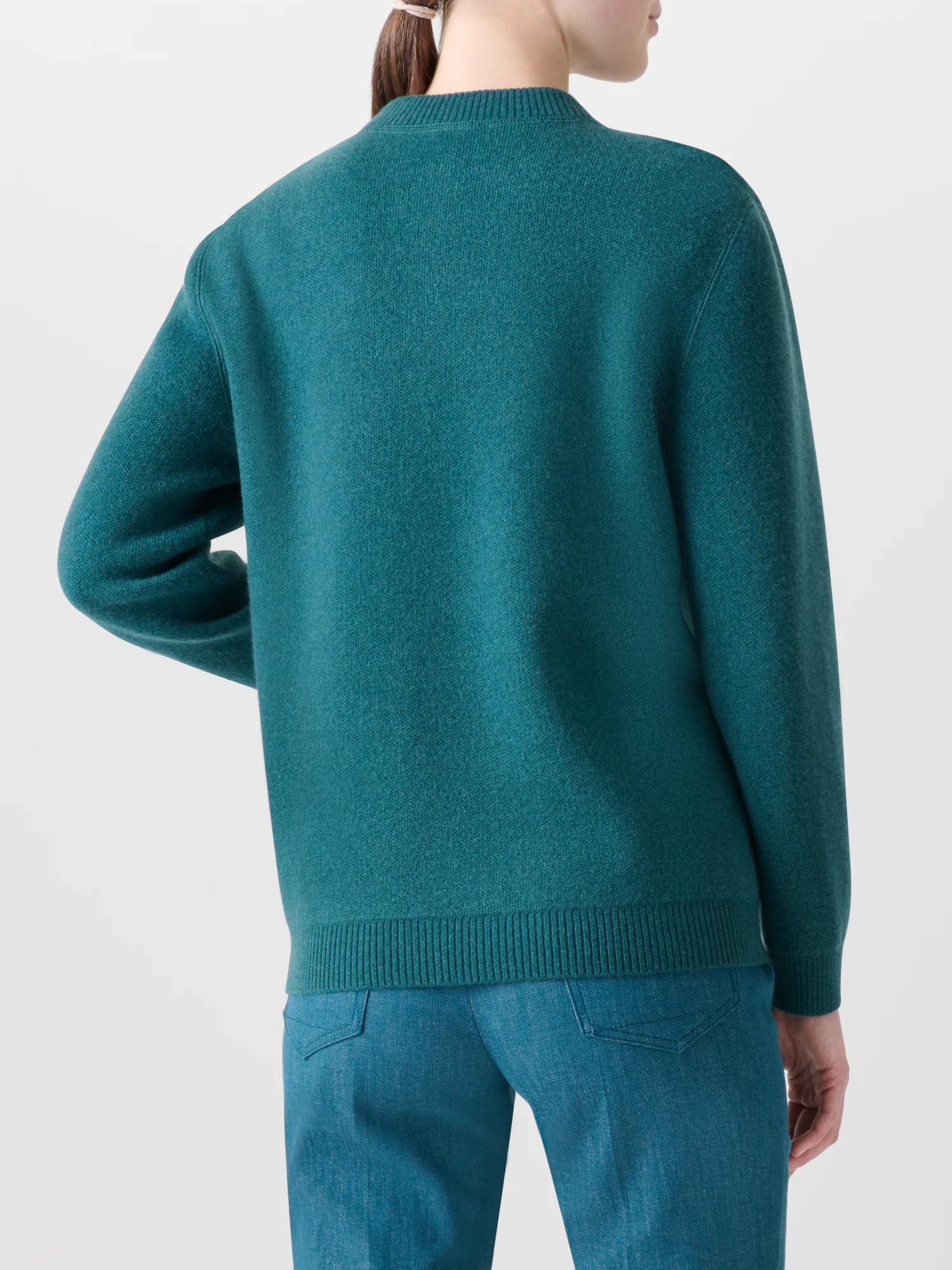 Pure Cashmere Relaxed Cardigan - Image 5