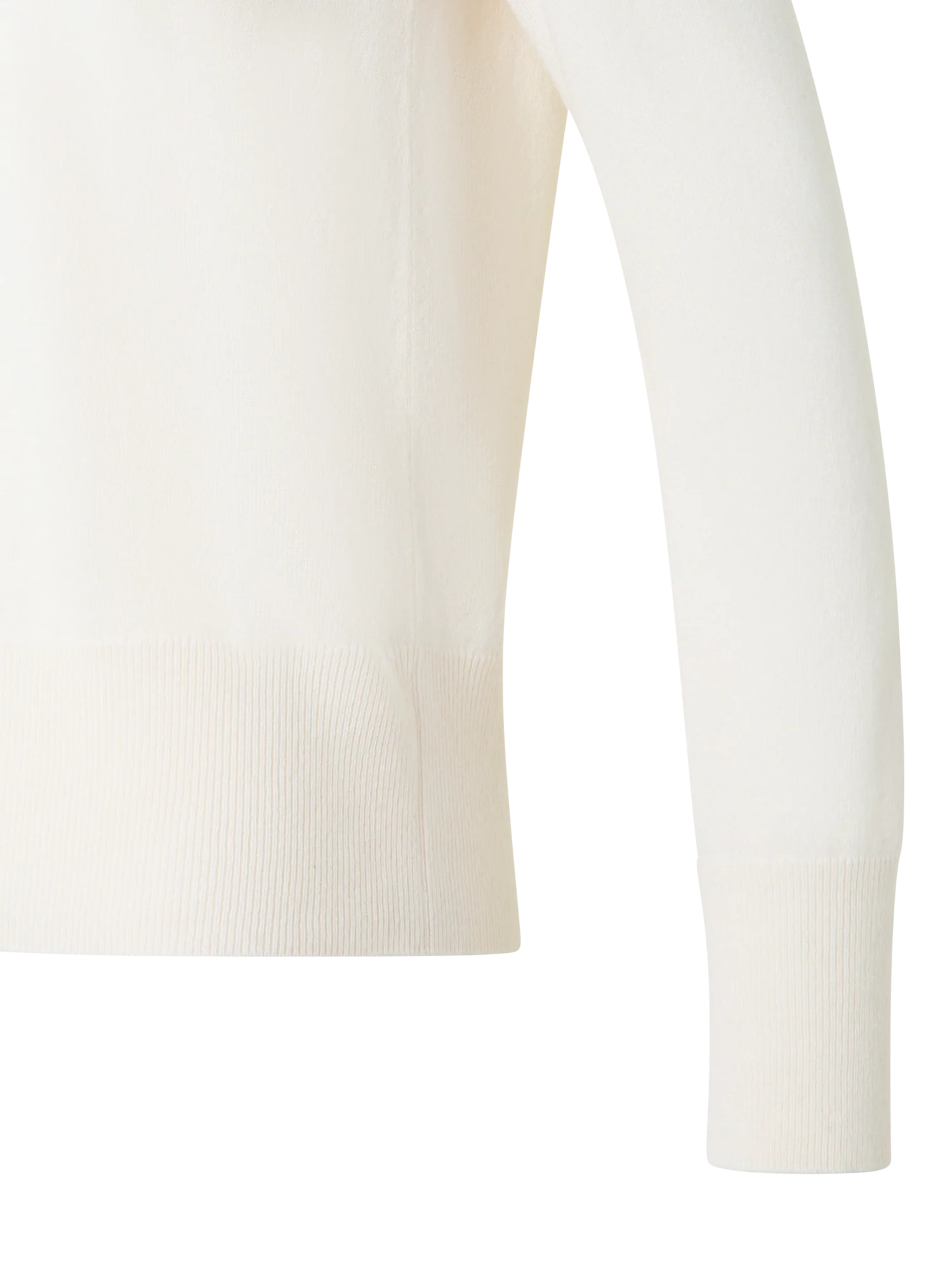 Pure Cashmere V-Neck Sweater - Image 3