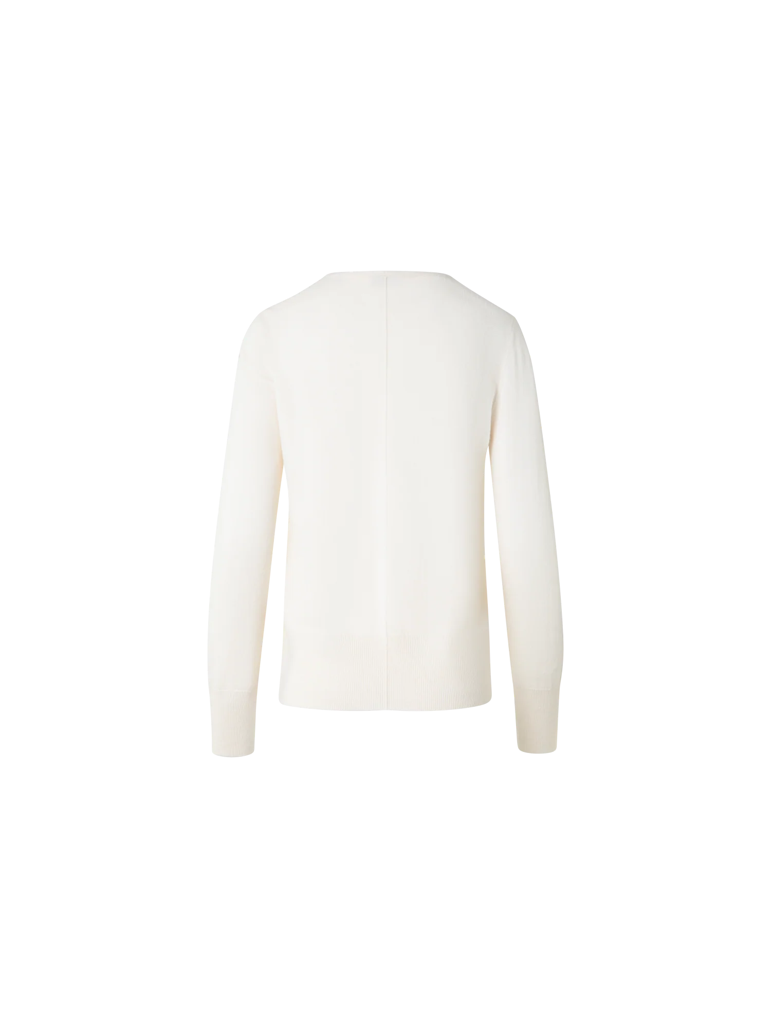 Pure Cashmere V-Neck Sweater - Image 4
