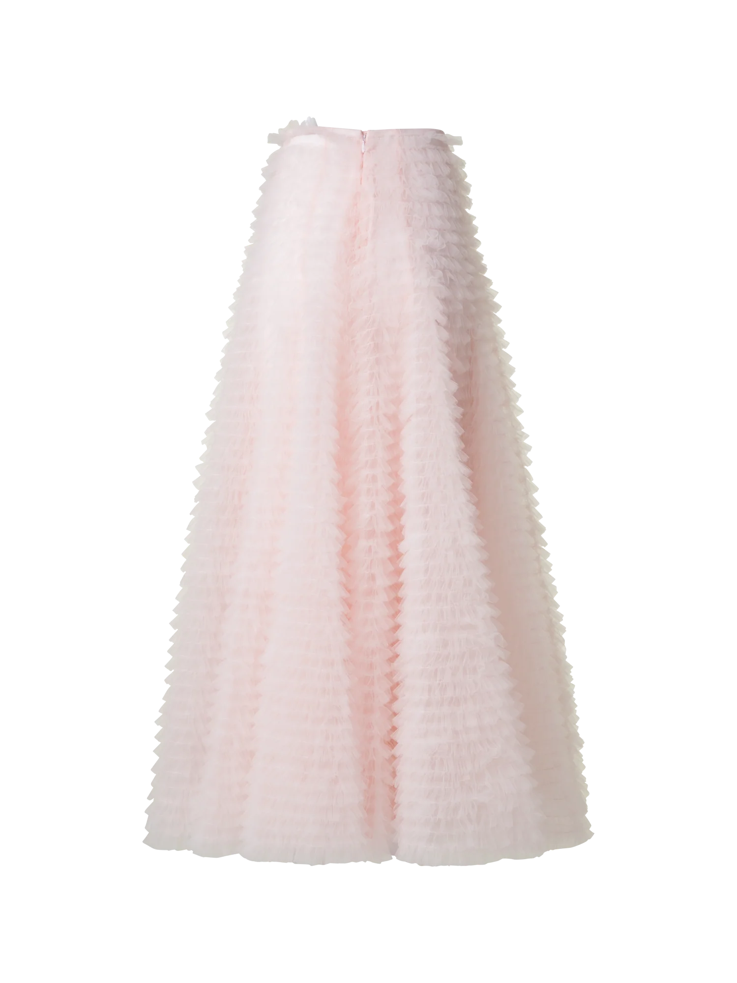 Ruched Tulle Maxi Skirt - Image 4