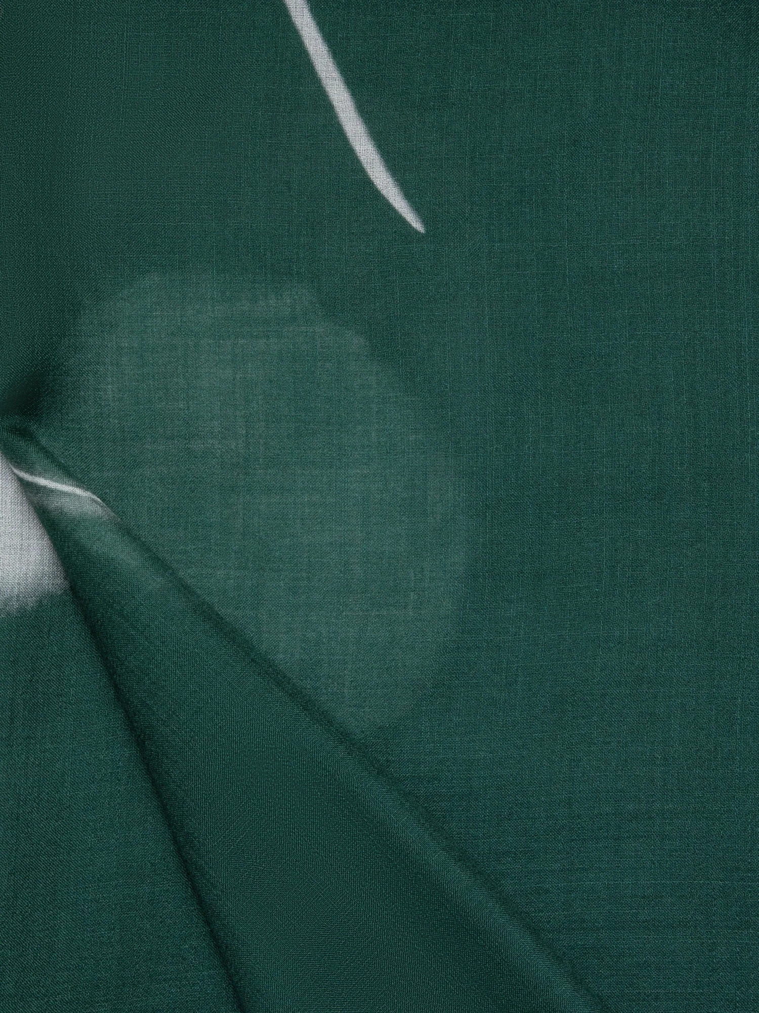 Scarf in Cashmere Silk with Dandelion Print - Image 2