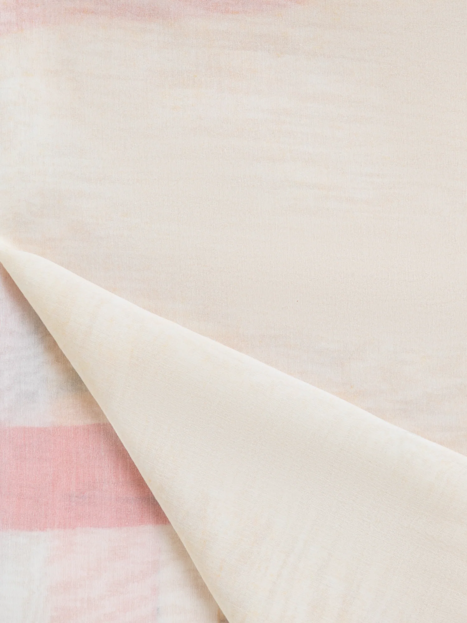 Scarf in Cotton and Silk with Mural Print - Image 2