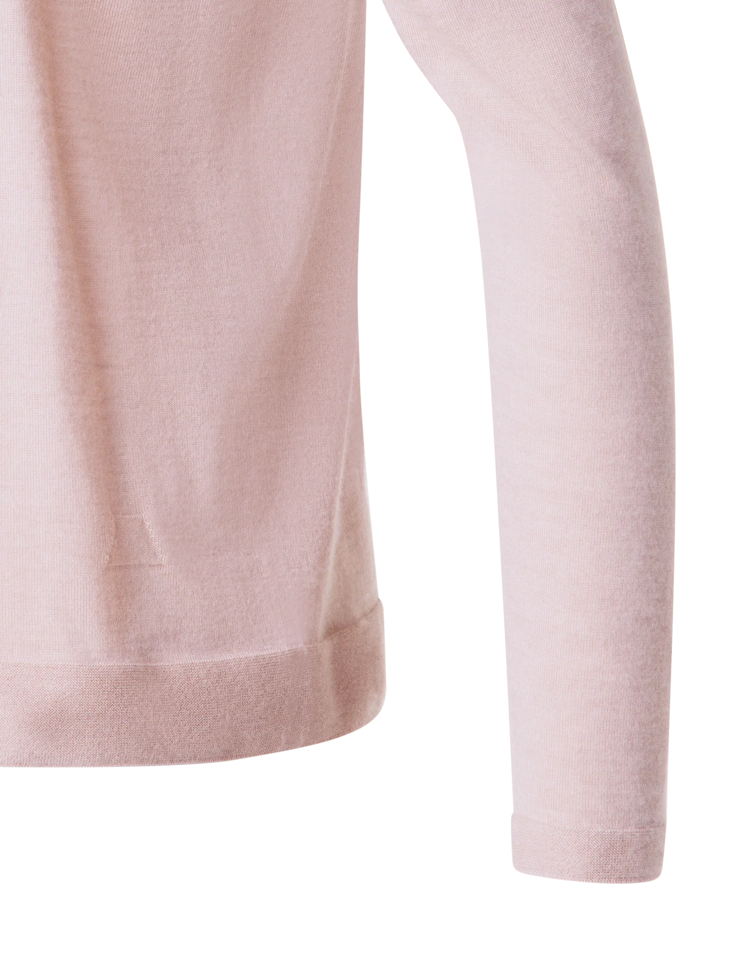Seamless Cashmere and Silk V-Neck Sweater - Image 2