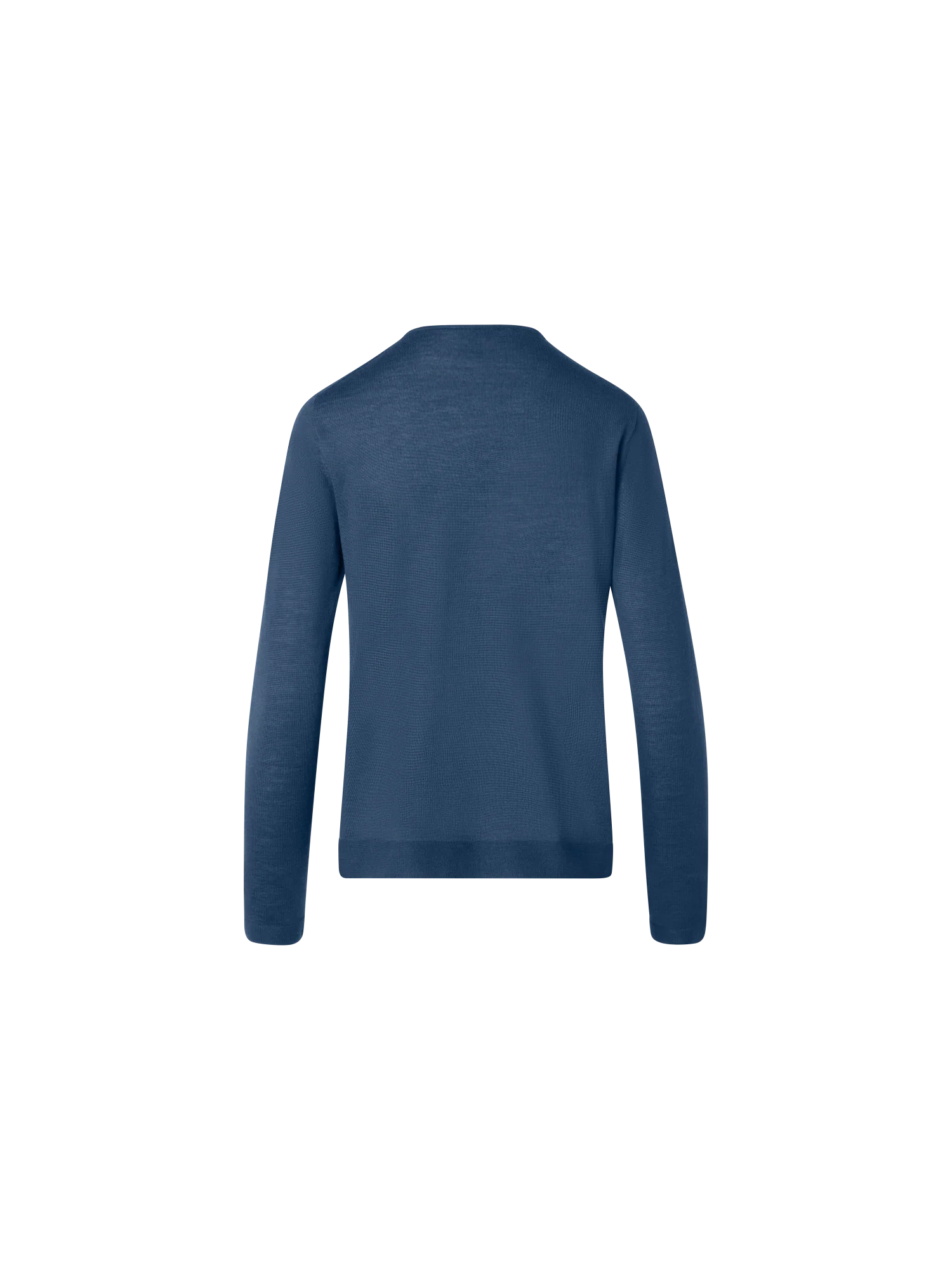 Seamless Crew Neck Sweater in Cashmere Silk - Image 3