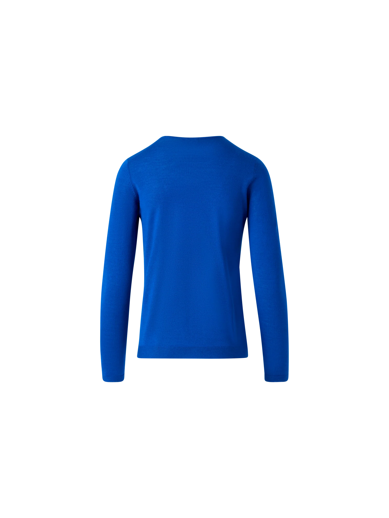 Seamless Crew Neck Sweater in Cashmere Silk - Image 2