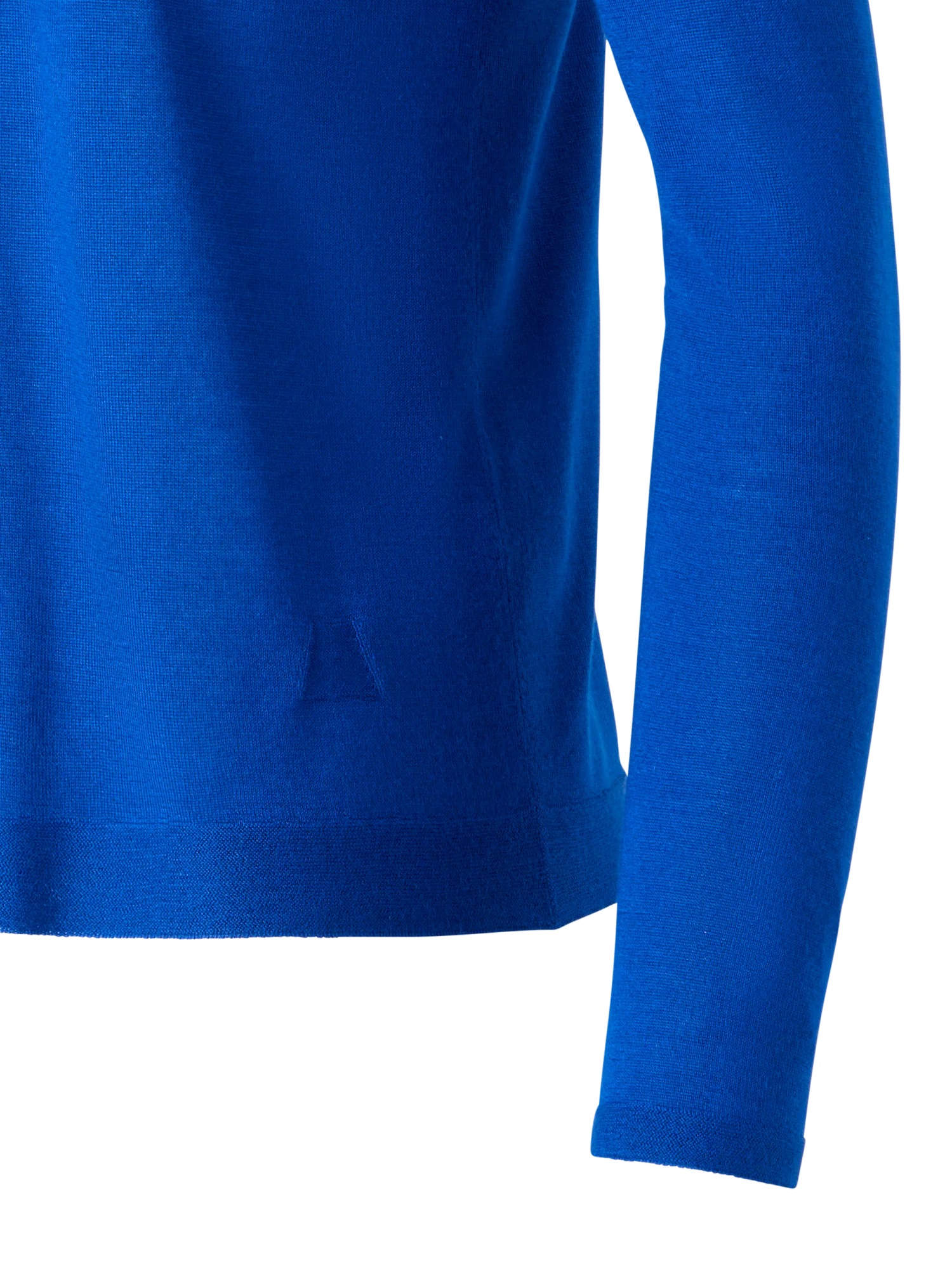 Seamless Crew Neck Sweater in Cashmere Silk - Image 4