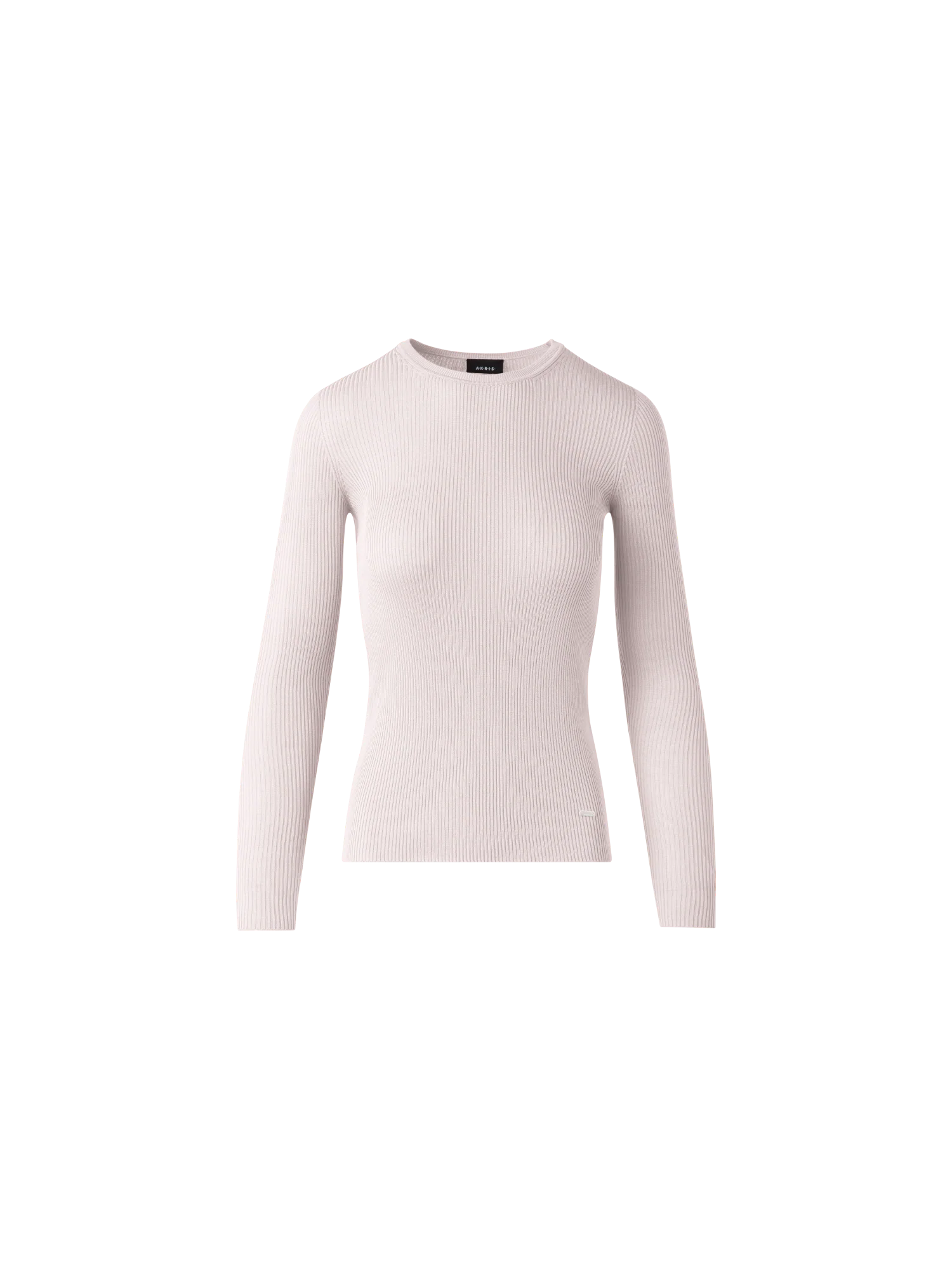 Seamless Silk Cotton Knit Sweater