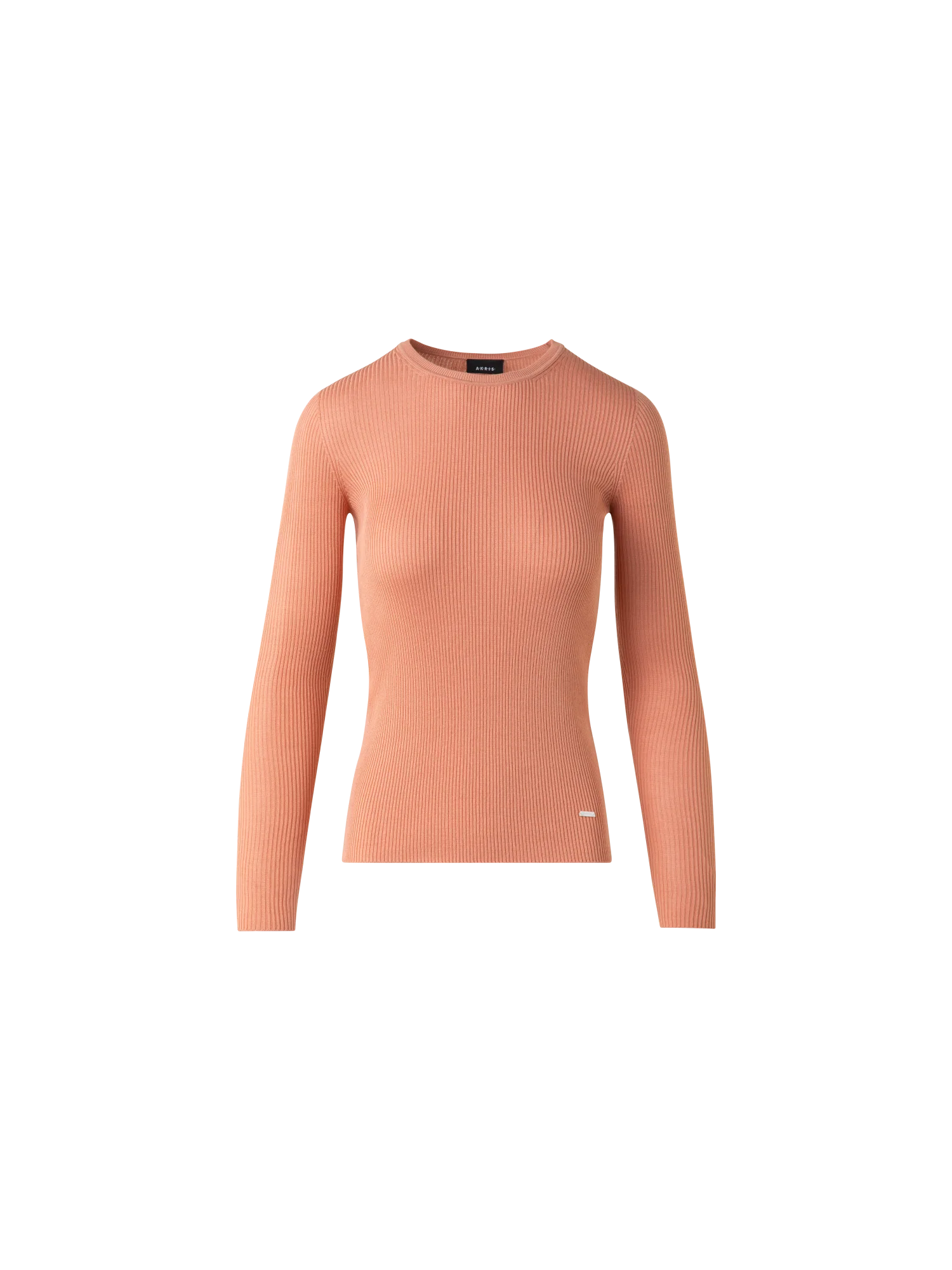 Seamless Silk Cotton Knit Sweater