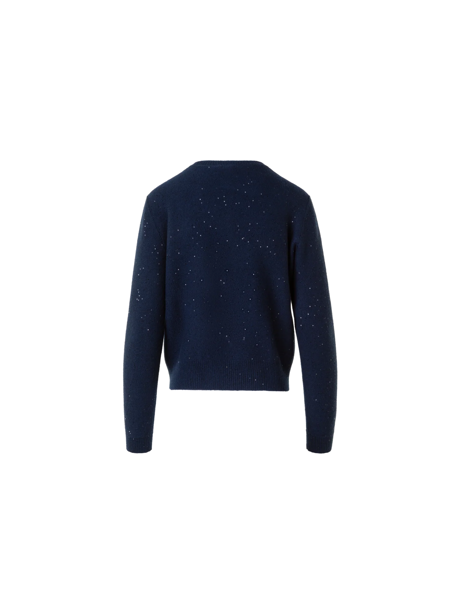 Sequin Wool Cashmere Knit Cardigan - Image 7