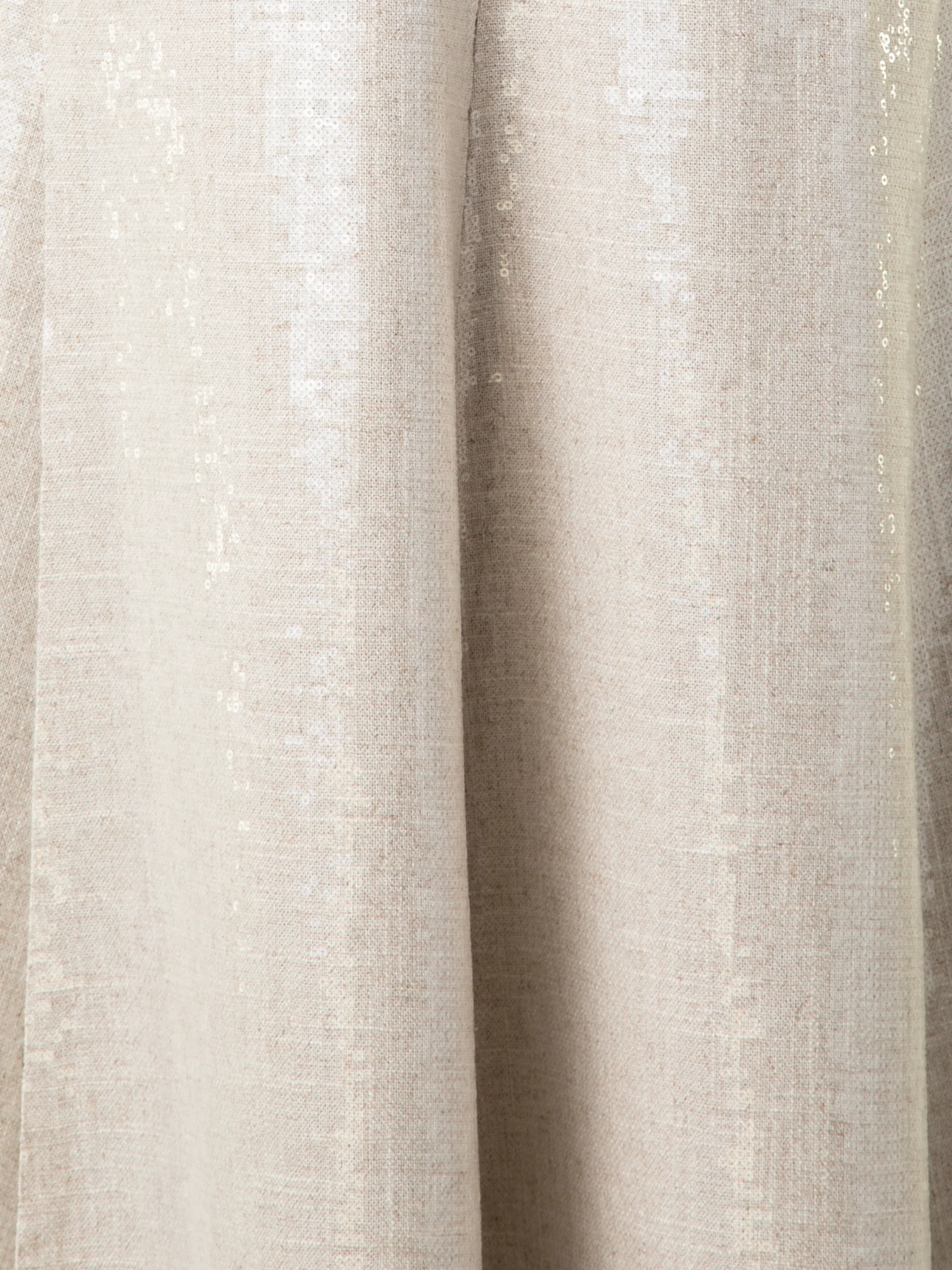 Sequined Midi Gown in Linen Blend - Image 6