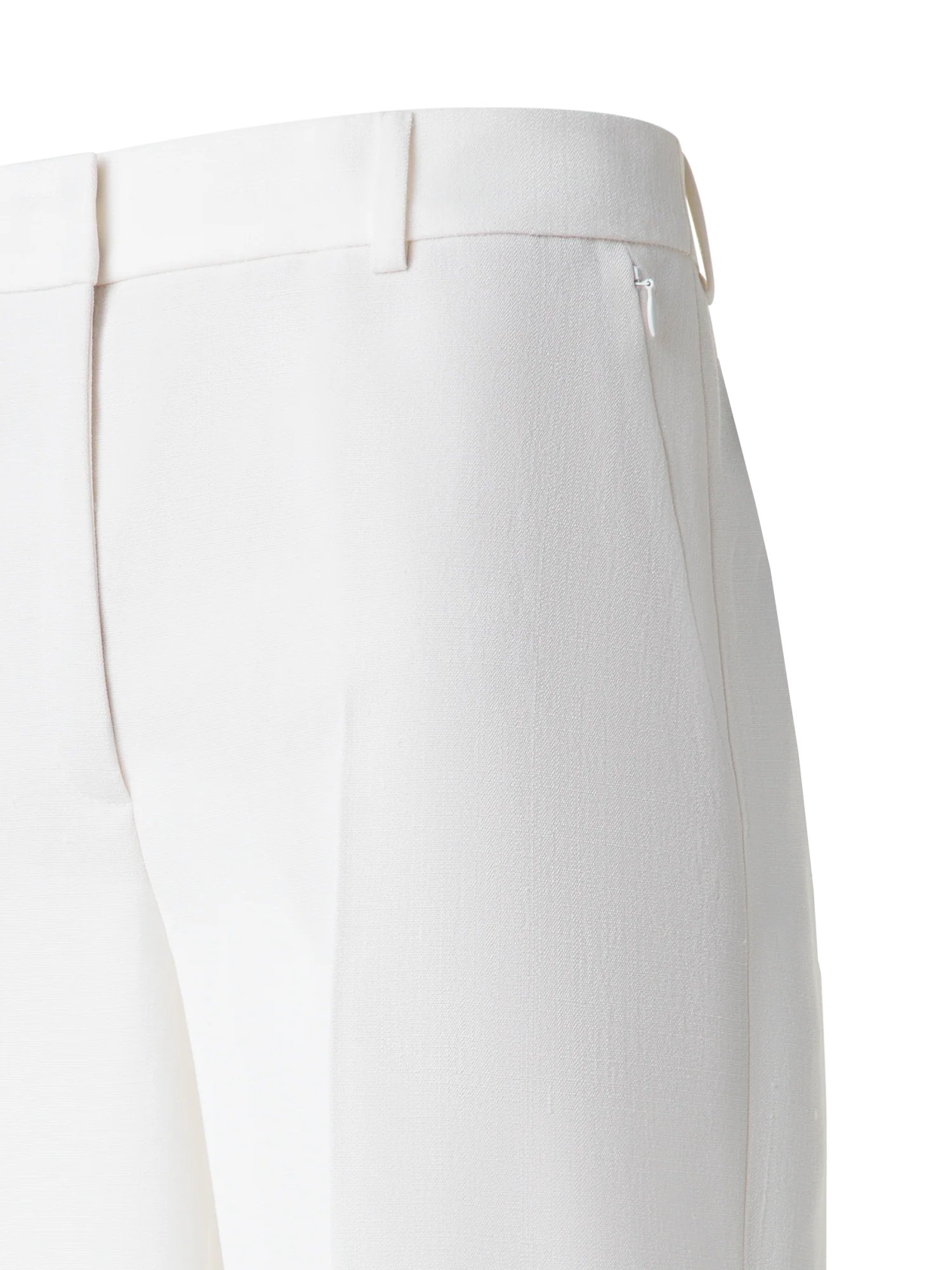 Shantung Silk Bermuda Shorts - Image 3