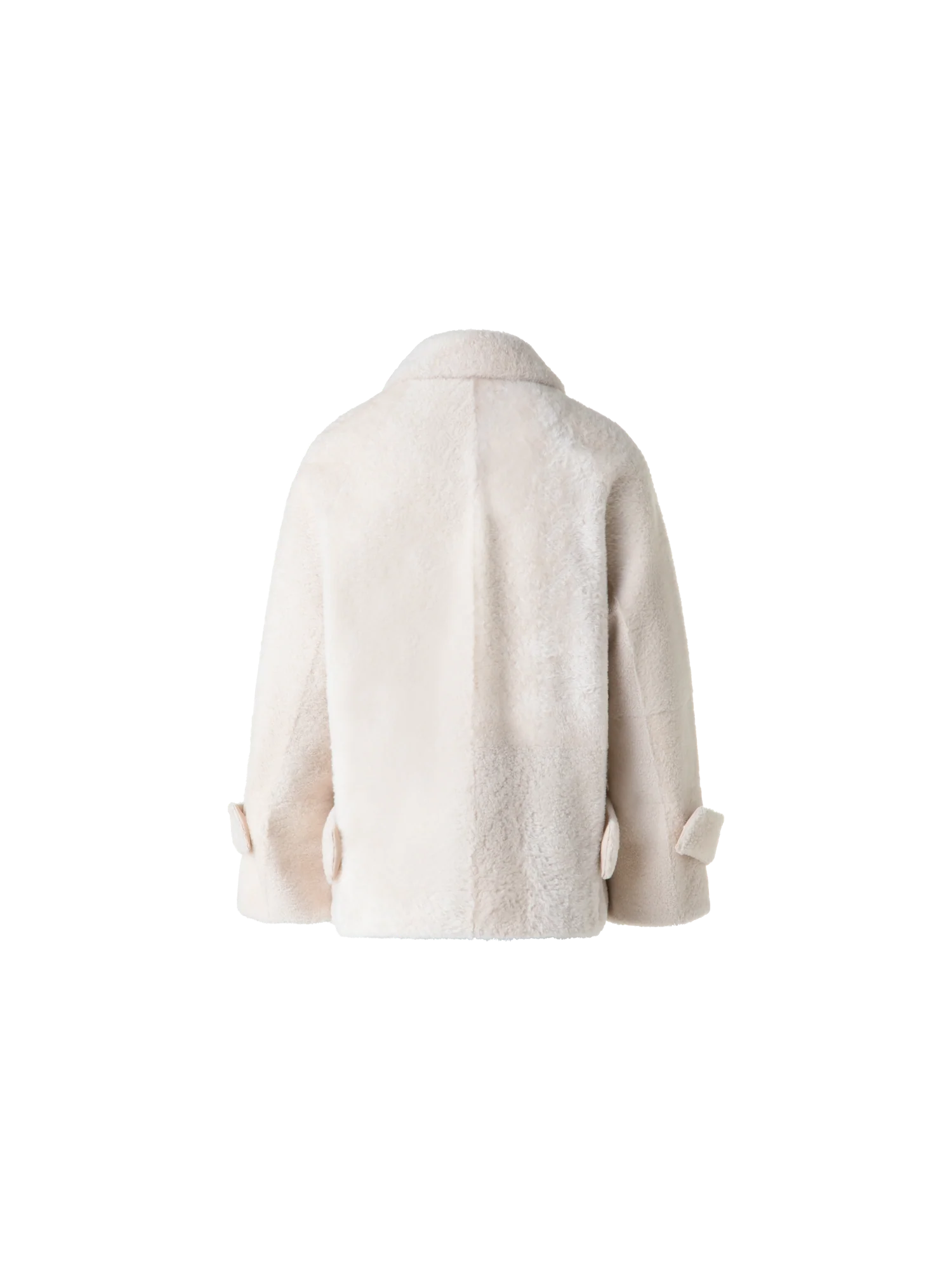 Shearling Jacket in A-Line - Image 4