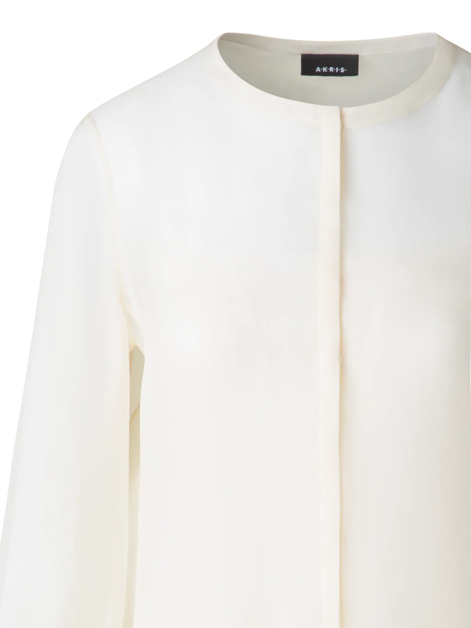 Sheer Silk Organza Blouse - Image 5