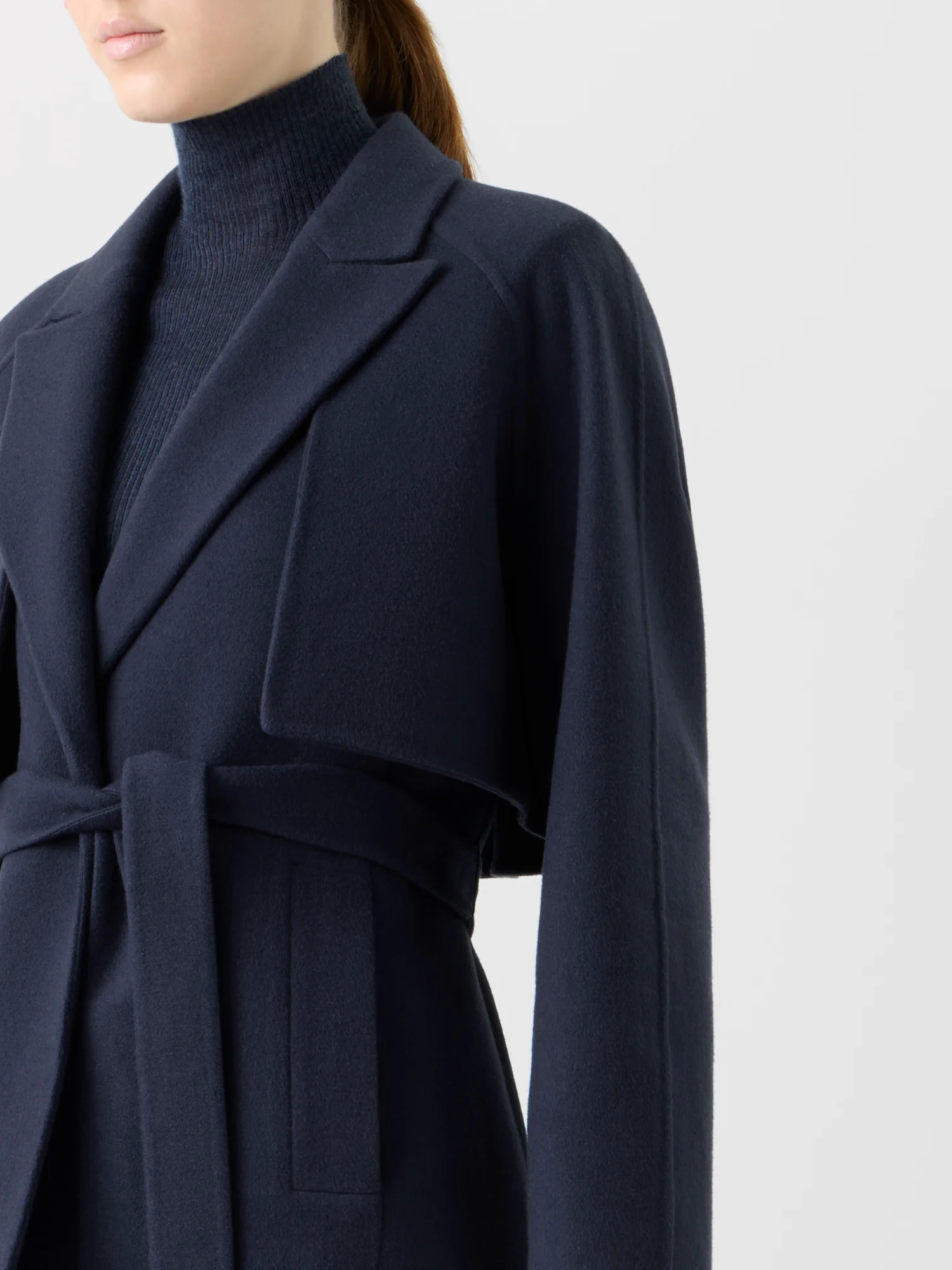 Short Duo Coat - Cashmere Vest and Bolero - Image 8