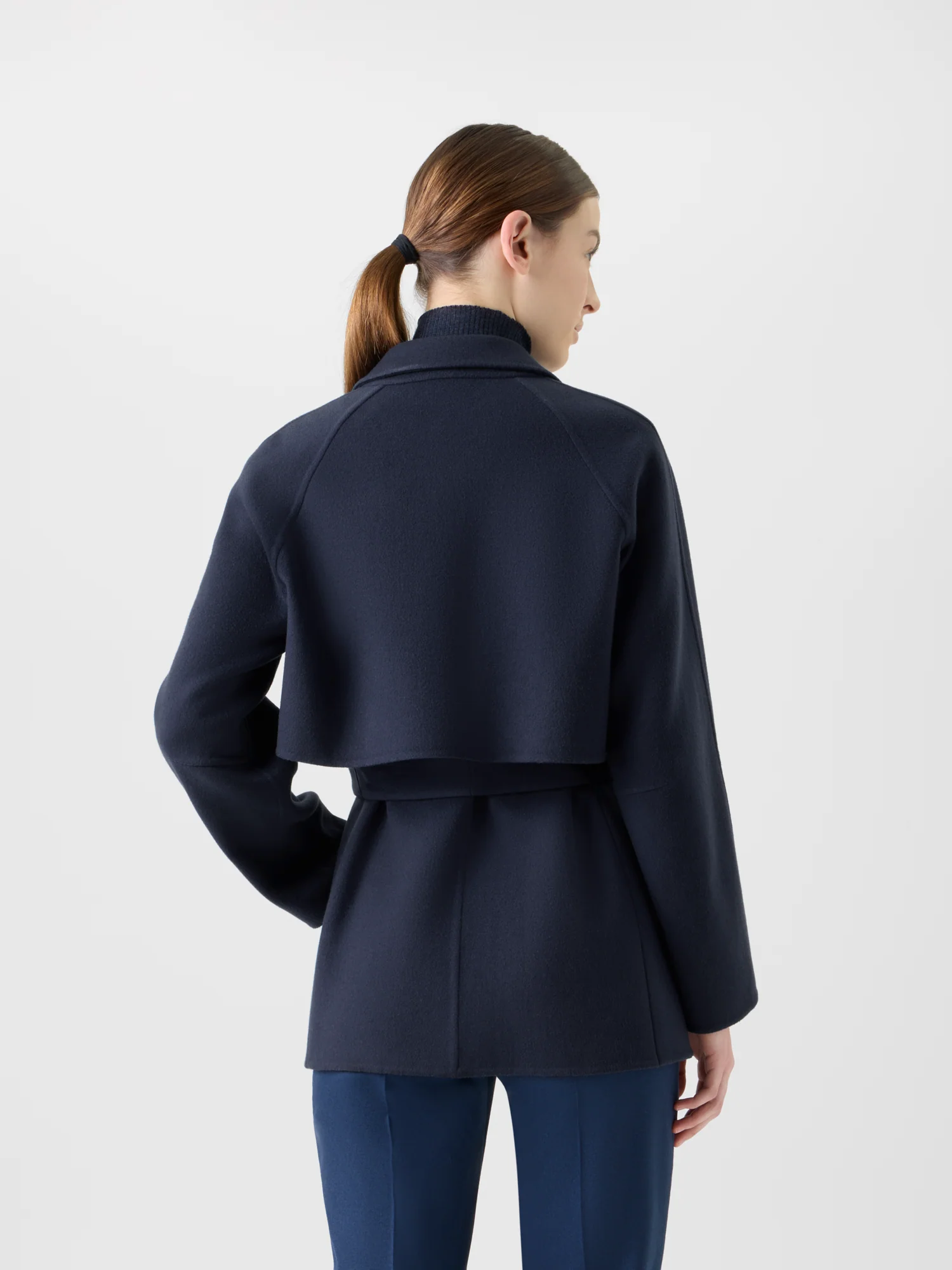 Short Duo Coat - Cashmere Vest and Bolero - Image 9