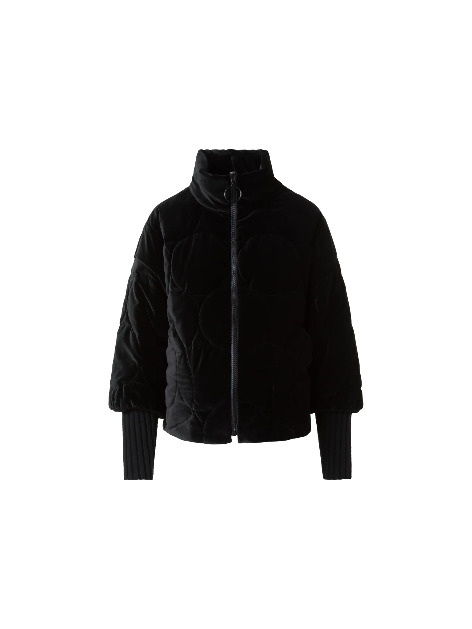 Signature Dot Quilt Velvet Jacket