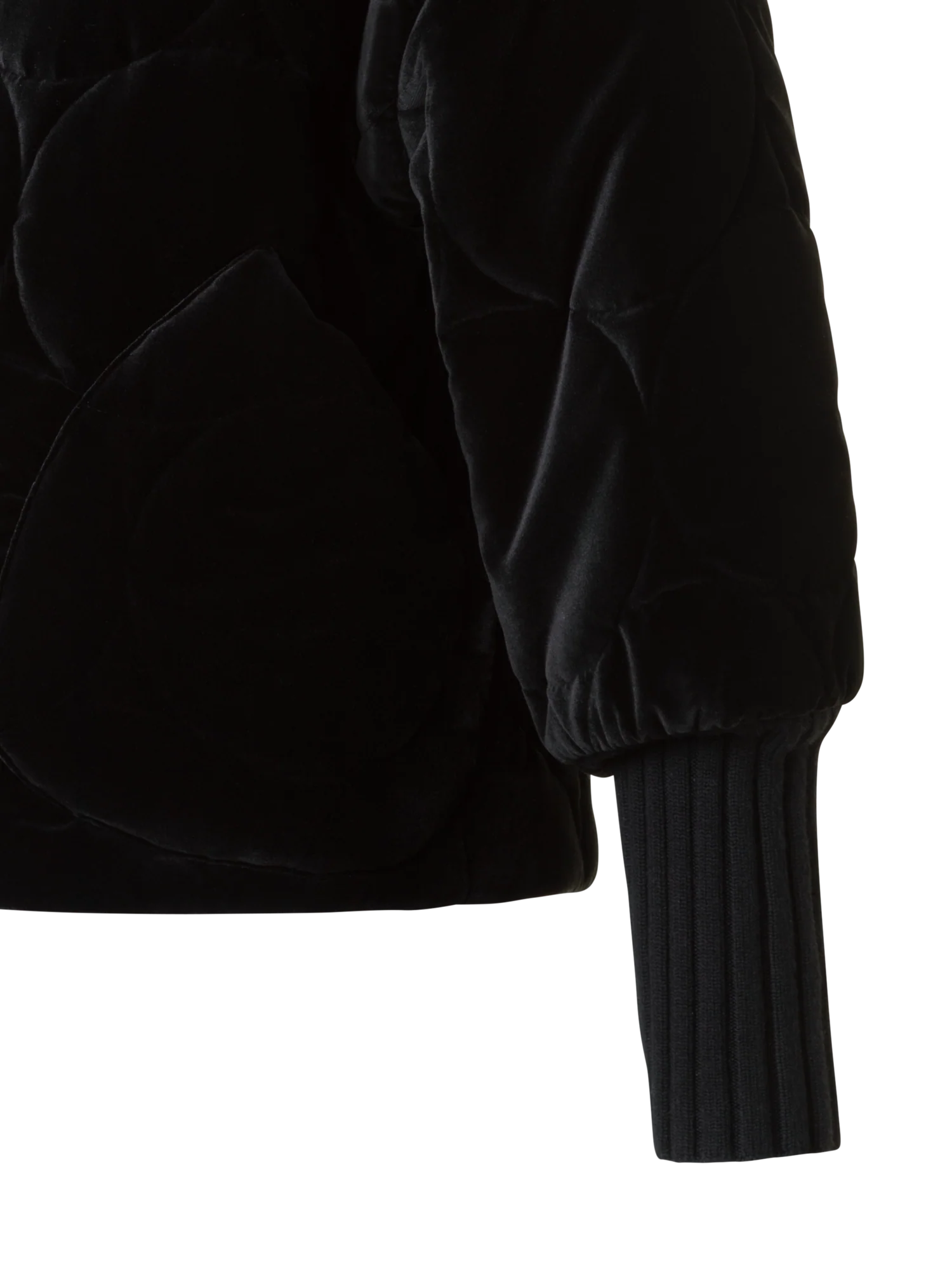 Signature Dot Quilt Velvet Jacket - Image 6