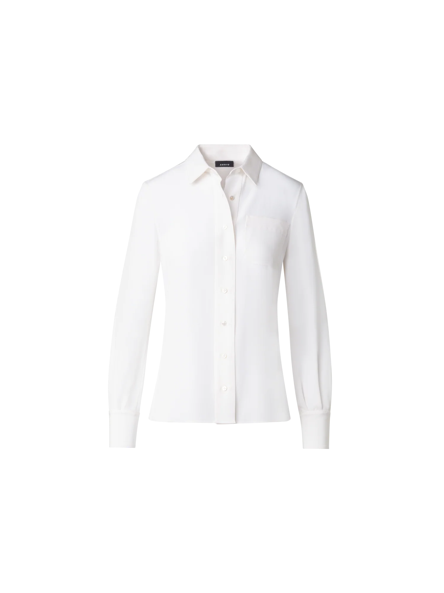 Silk Crêpe Blouse - Image 3